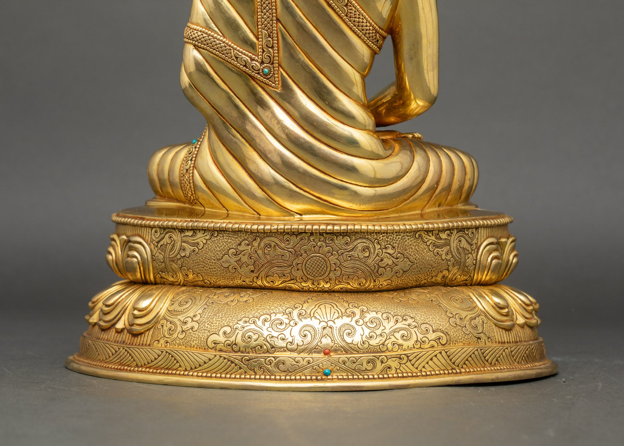 Nepalese Amitabha Buddha Sculpture | Pure Land Meditation Icon