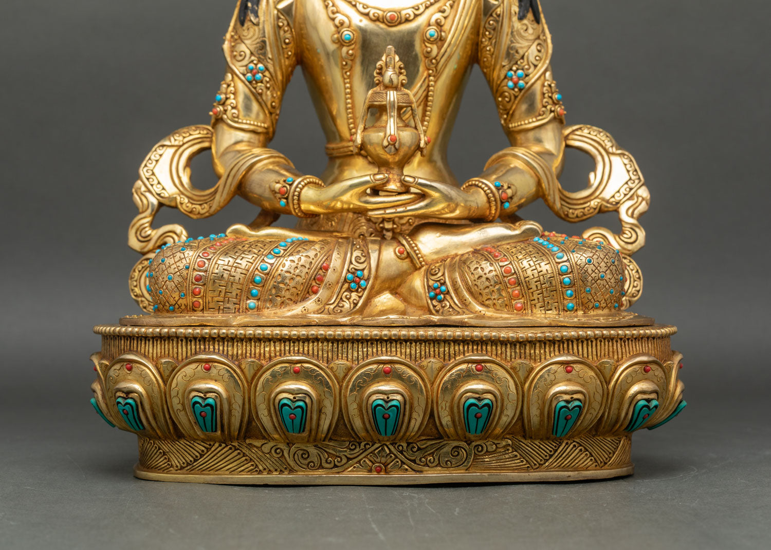 Handcrafted Aparmita Statue | Buddhist Long-Life Deity