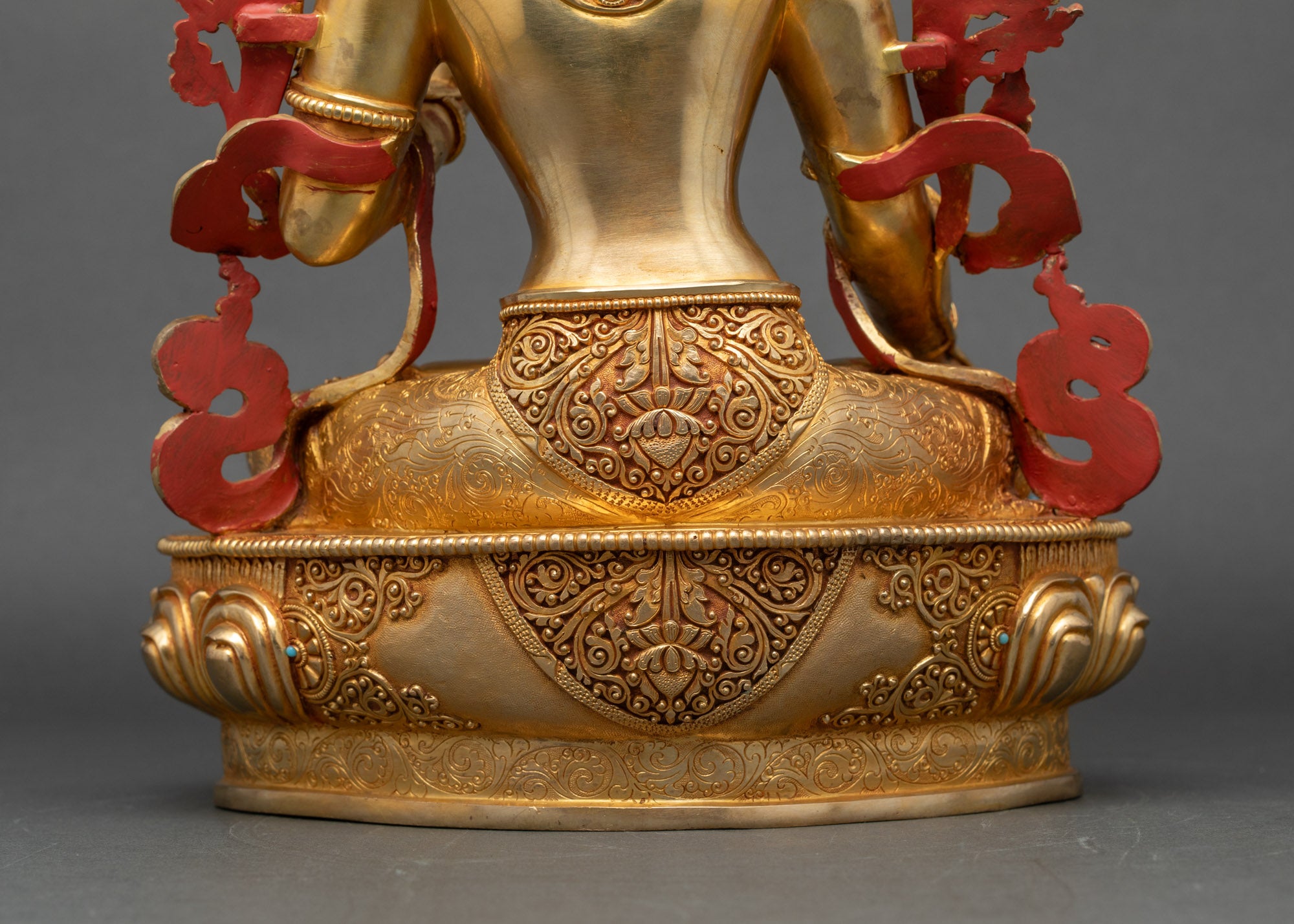 Spiritual White Tara Sculpture | Handcrafted Copper Figurine