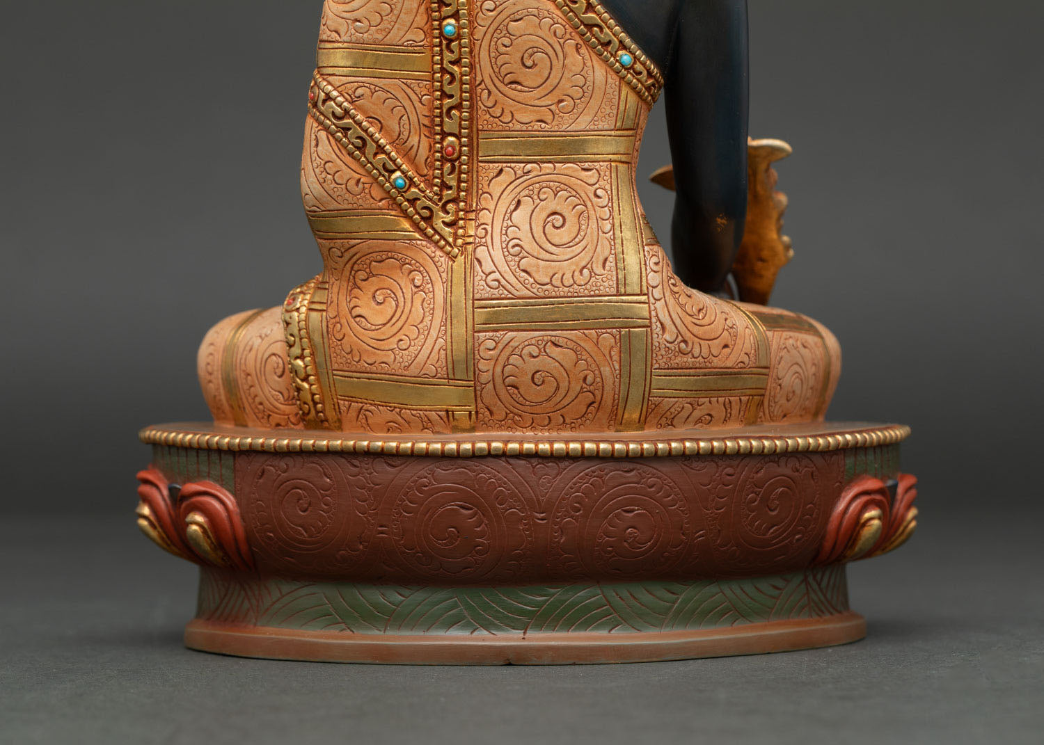 Handcrafted Medicine Buddha Statue from Patan, Nepal