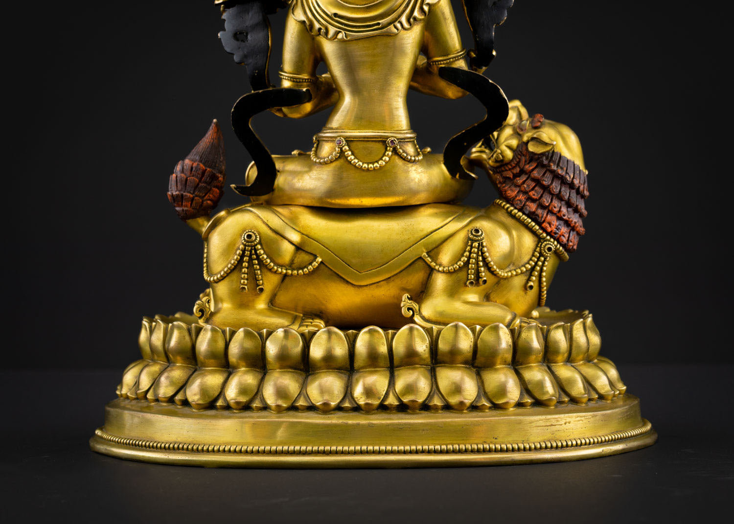 Simhanada Manjushri Statue | Prestigious Buddhist Sculpture