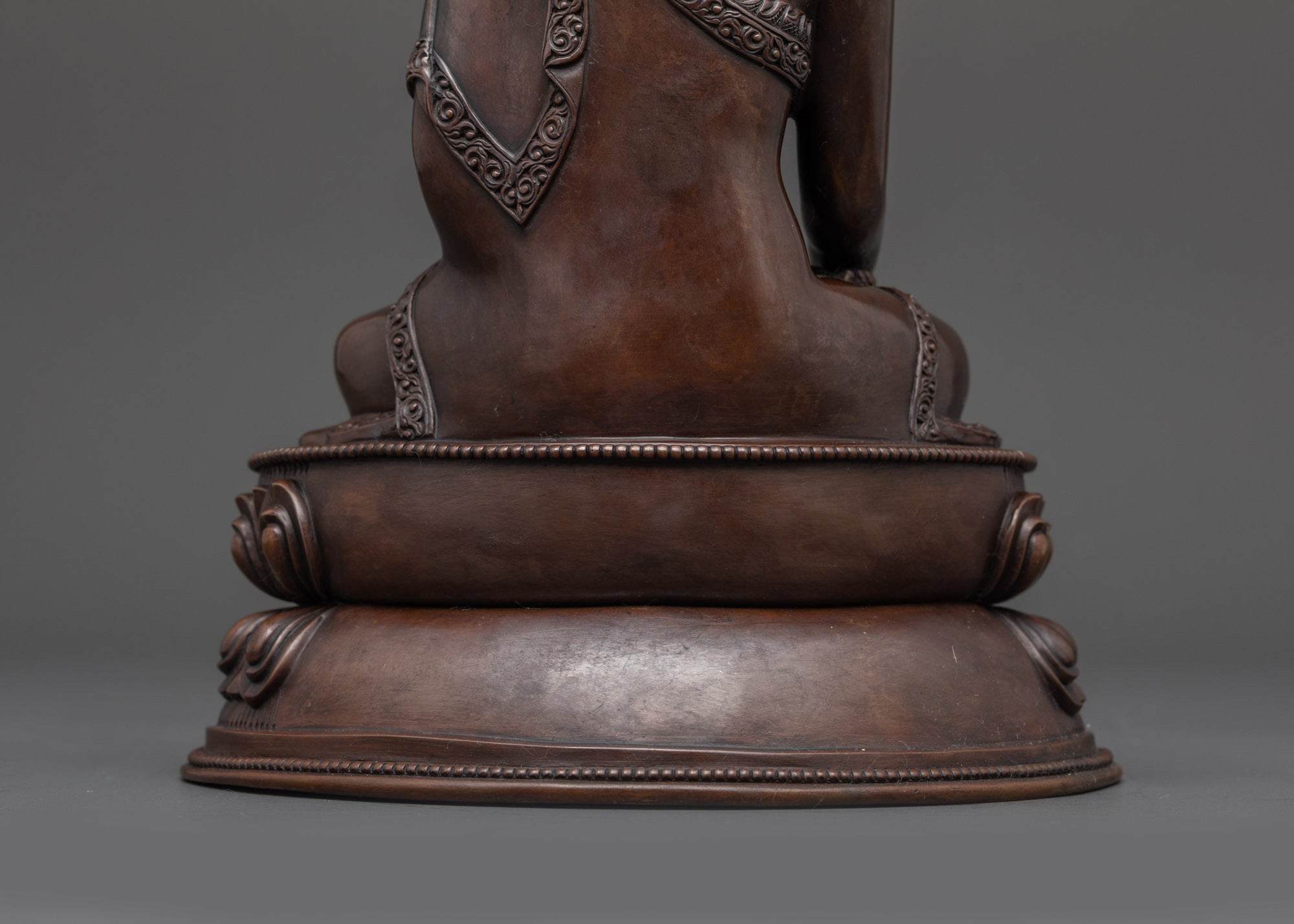 Buy Serene Oxidized Shakyamuni Buddha Statue for Home Decor & Altar