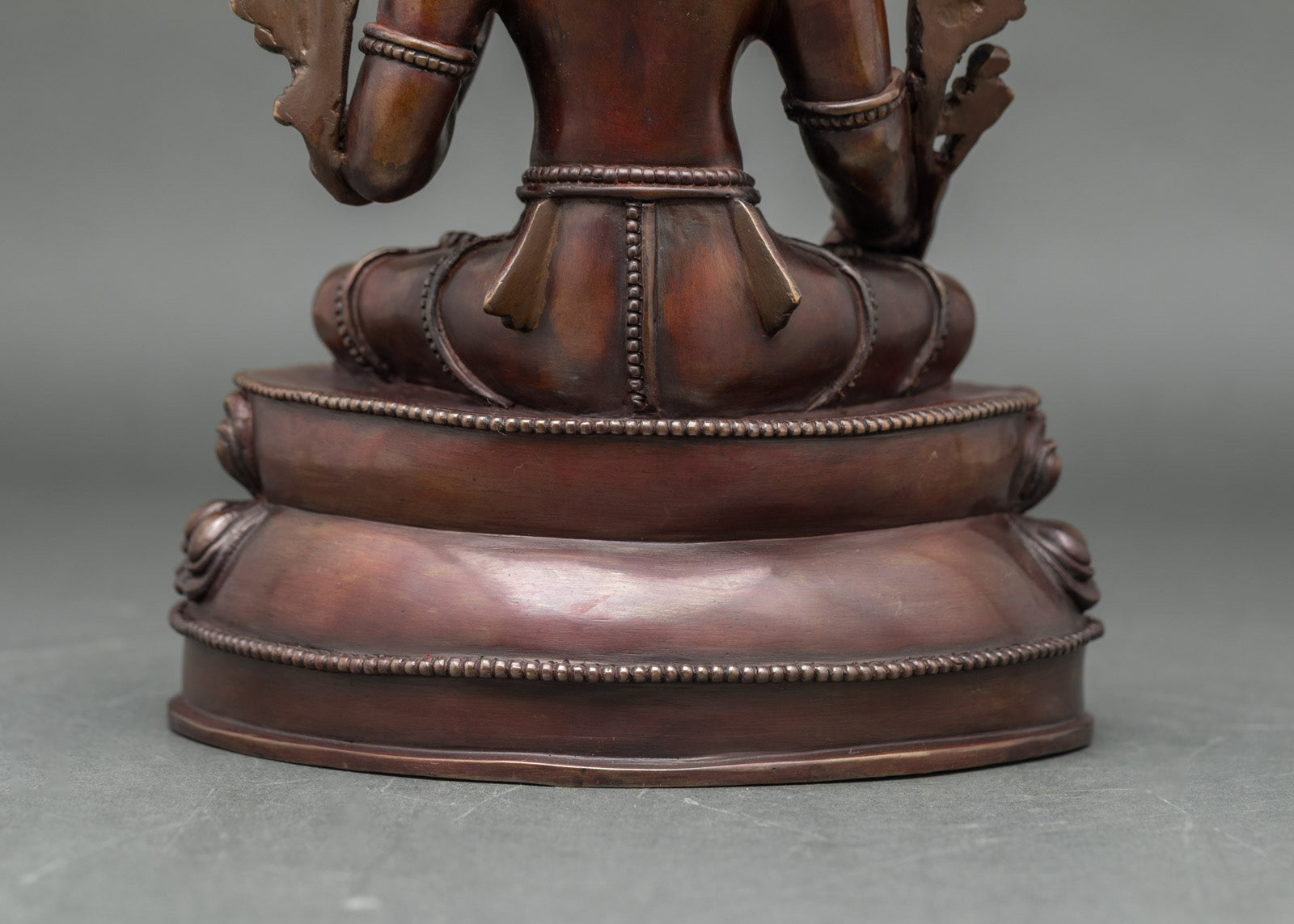 Oxidized White Tara Statue | Nepalese Goddess Artwork