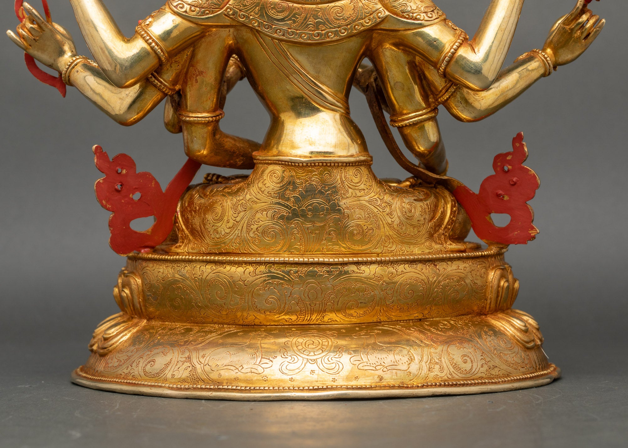 Gold Namgyalma Statue – Buddhist Deity of Longevity & Purification