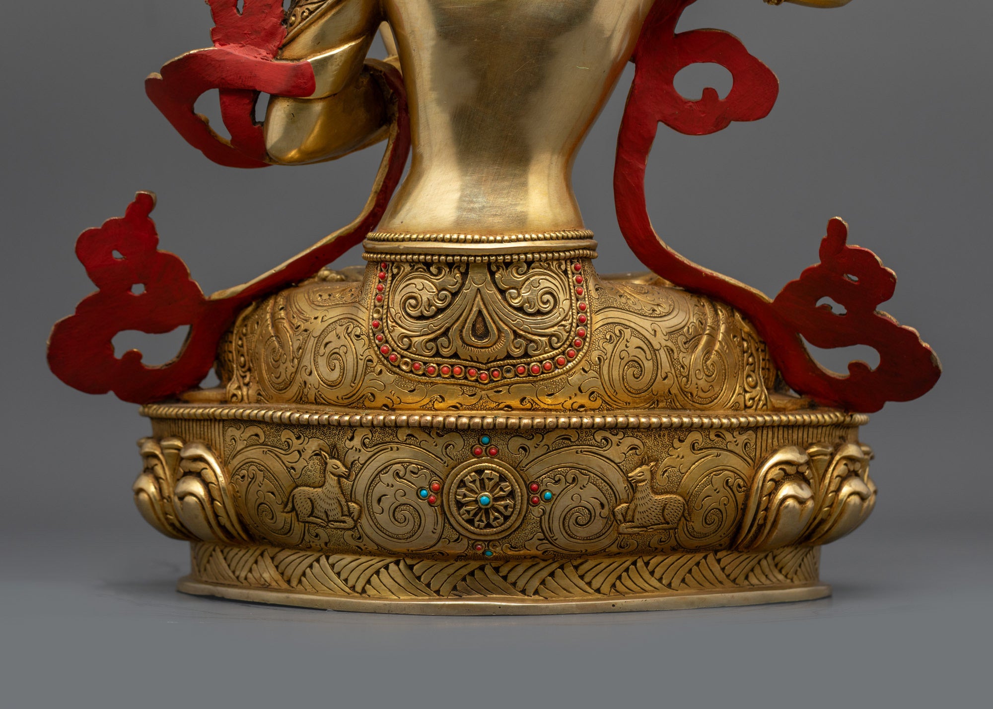 Exquisite Manjushri Statue | Traditional Wisdom Deity Sculpture