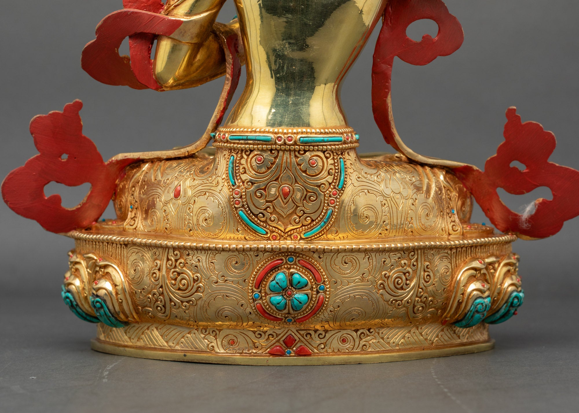 Enlightened Manjushri Sculpture | Handcrafted Meditation Artwork