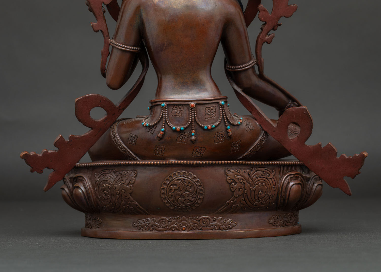 Green Tara Statue | Handcrafted Buddhist Deity of Compassion and Protection