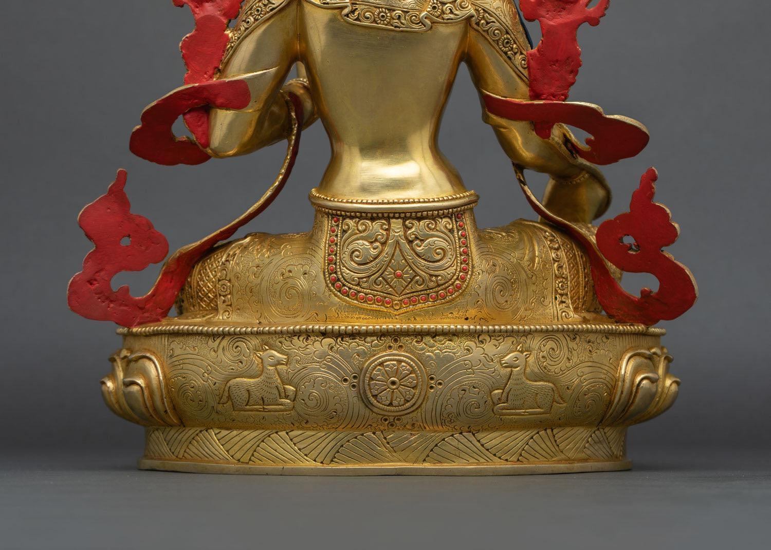 High-End Green Tara Statue | Traditional Nepalese Craftsmanship
