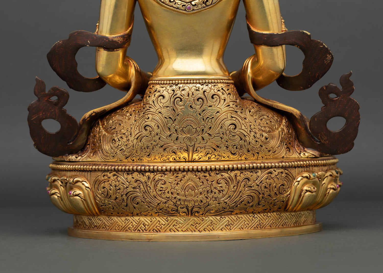 Amitayus Statue | Handmade Buddhist Copper Sculpture