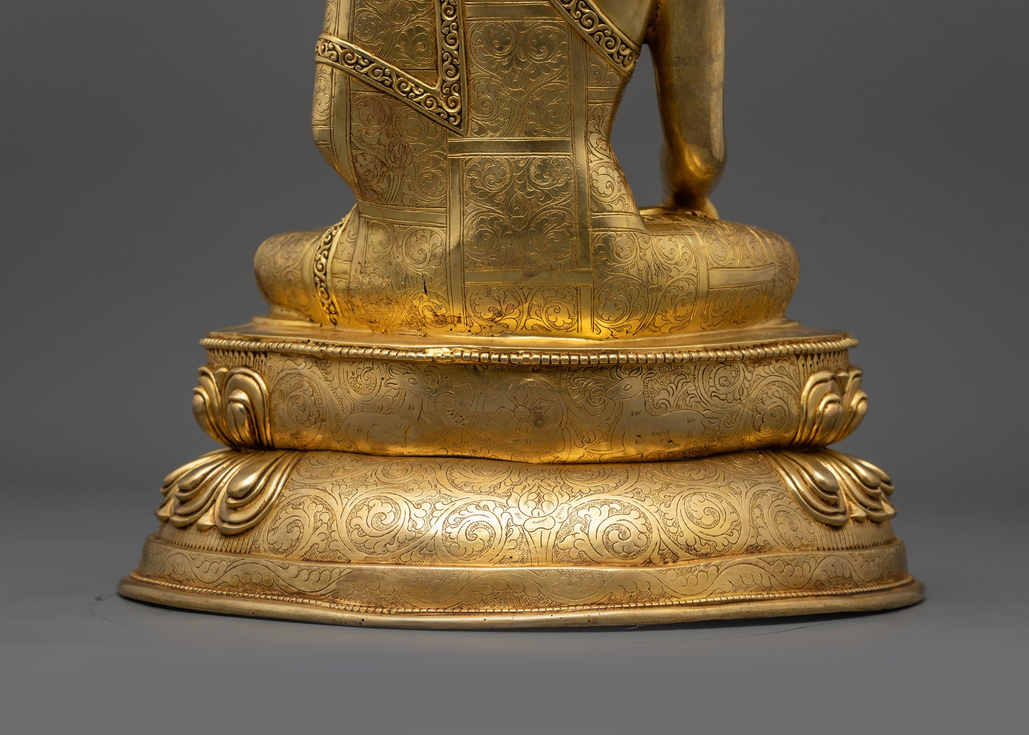 11" Mediating Shakyamuni Buddha Statue | Traditional Himalayan Artistry