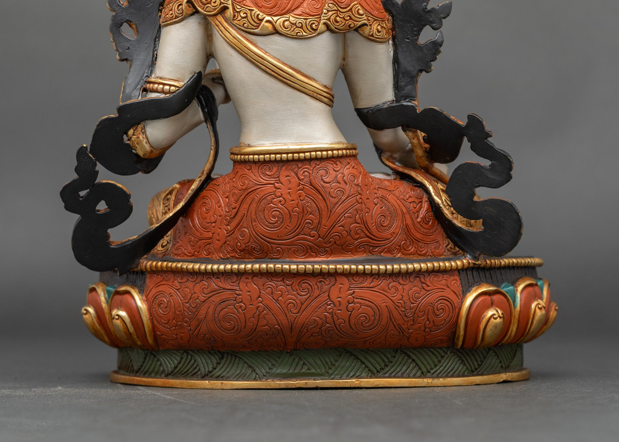 Traditional White Tara Statue | Masterfully Crafted by Artisans