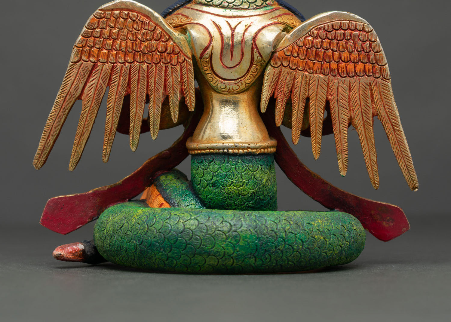 Naga Kanya Statue | Mystical Serpent Goddess Figurine Nepal