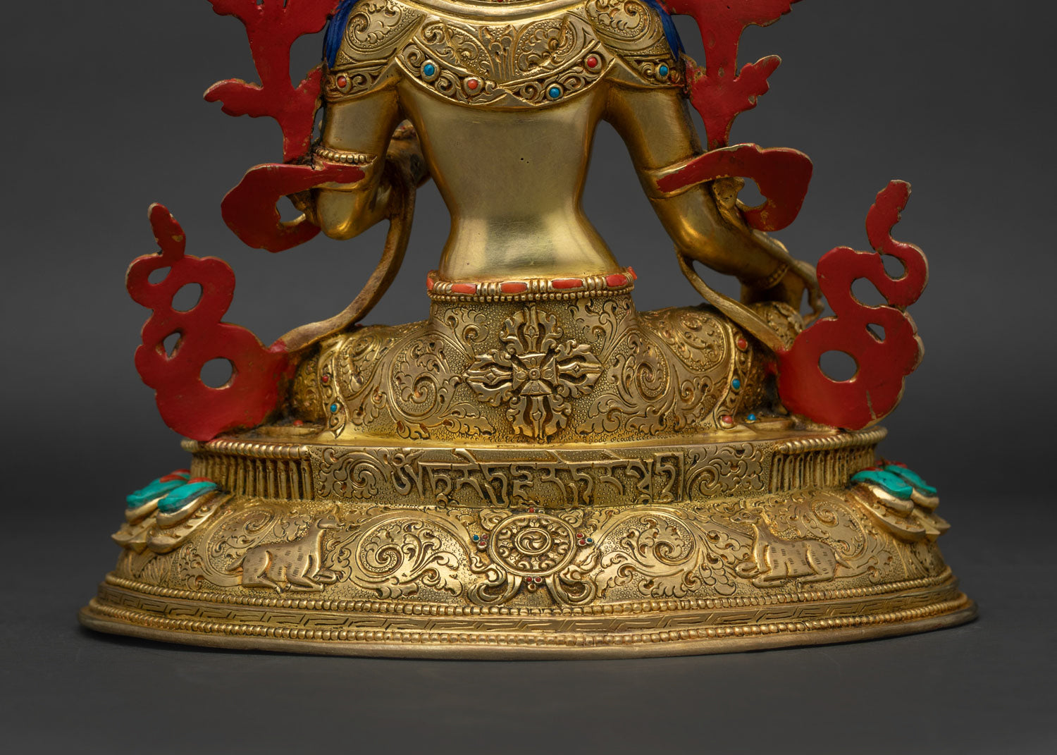 Master Quality Green Tara Copper Statue | The Female Bodhisattva