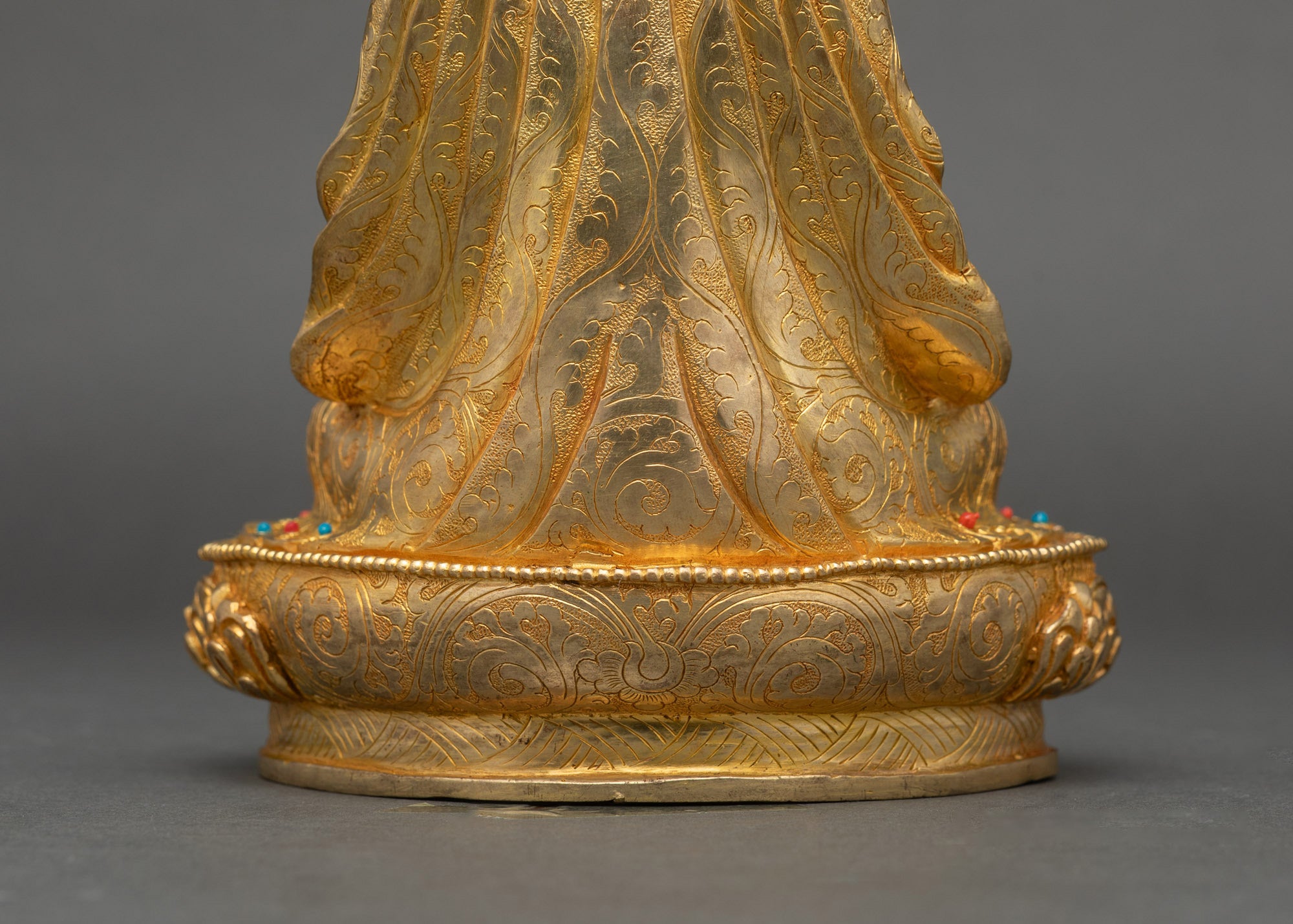 Handmade Buddhist Artwork of Guru Tsokye Dorje Sculpture