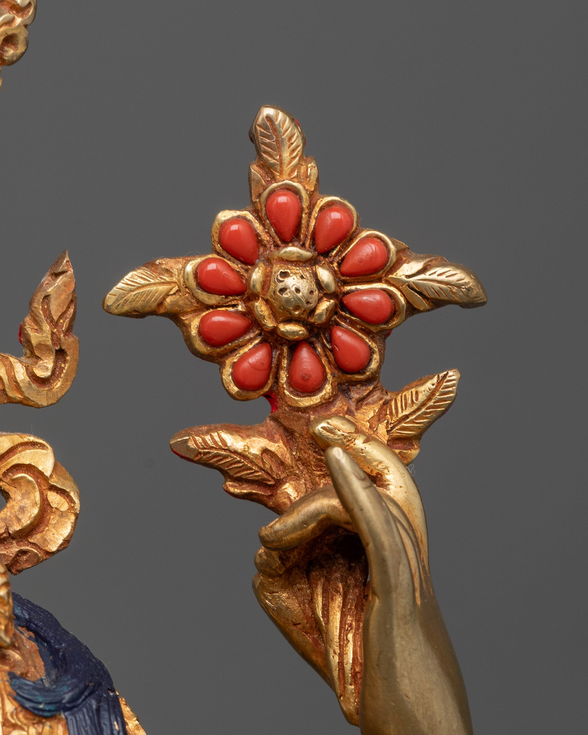 Buy Our Fire Gold Gilded Avalokiteshvara Chenrezig Statue