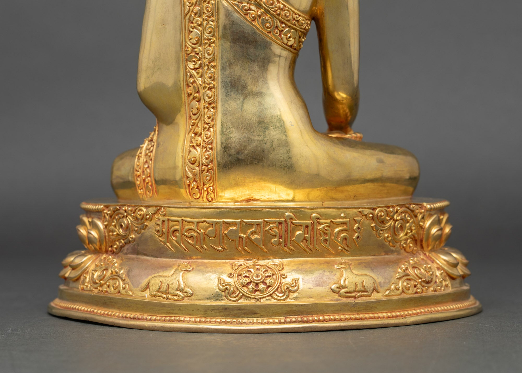 Spiritual Siddhartha Gautama Sculpture | Lion of the Shakyas