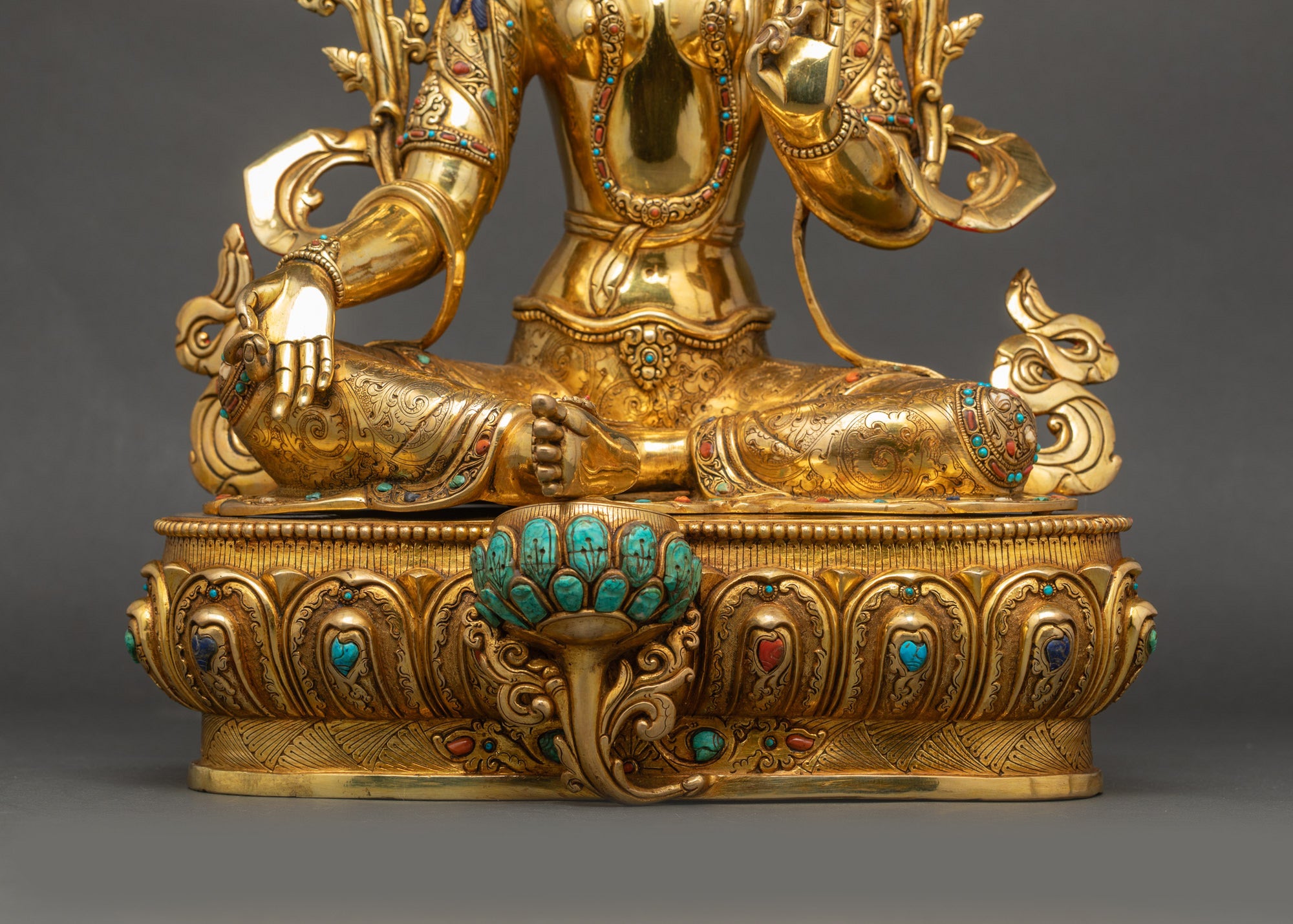 Green Tara Statue