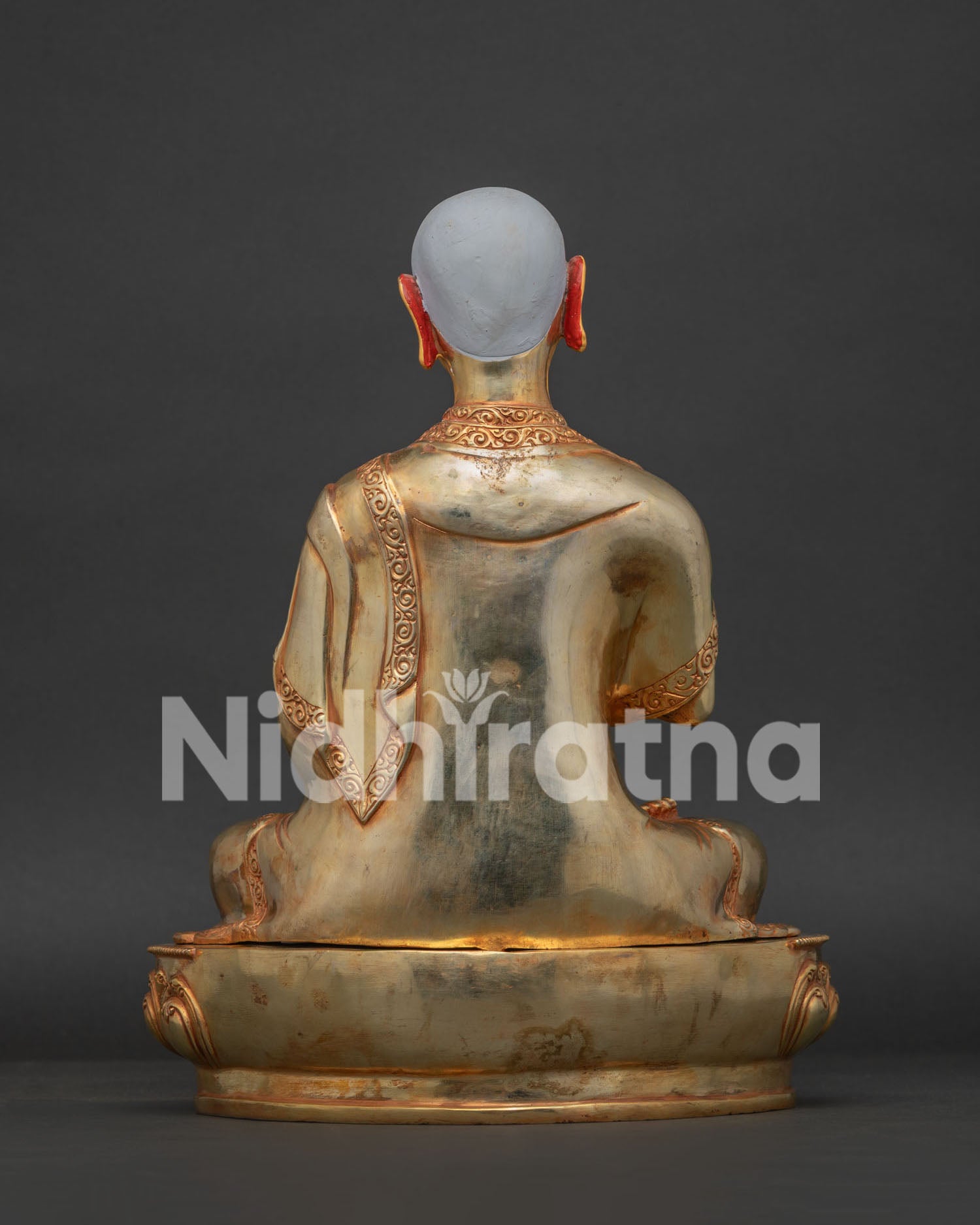 Je Tsongkhapa Set Statue | Founder of the Gelug Buddhist Tradition
