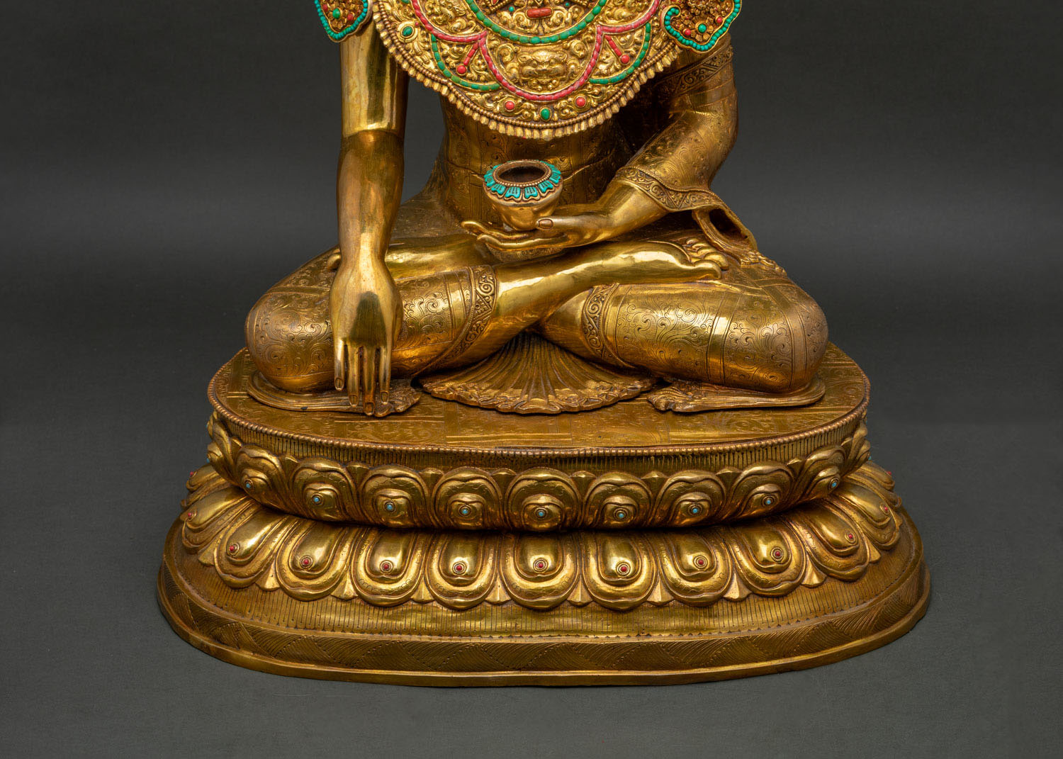 Grand Jowo Rinpoche Statue from Nepal | Vajrayana Buddhist Sculpture