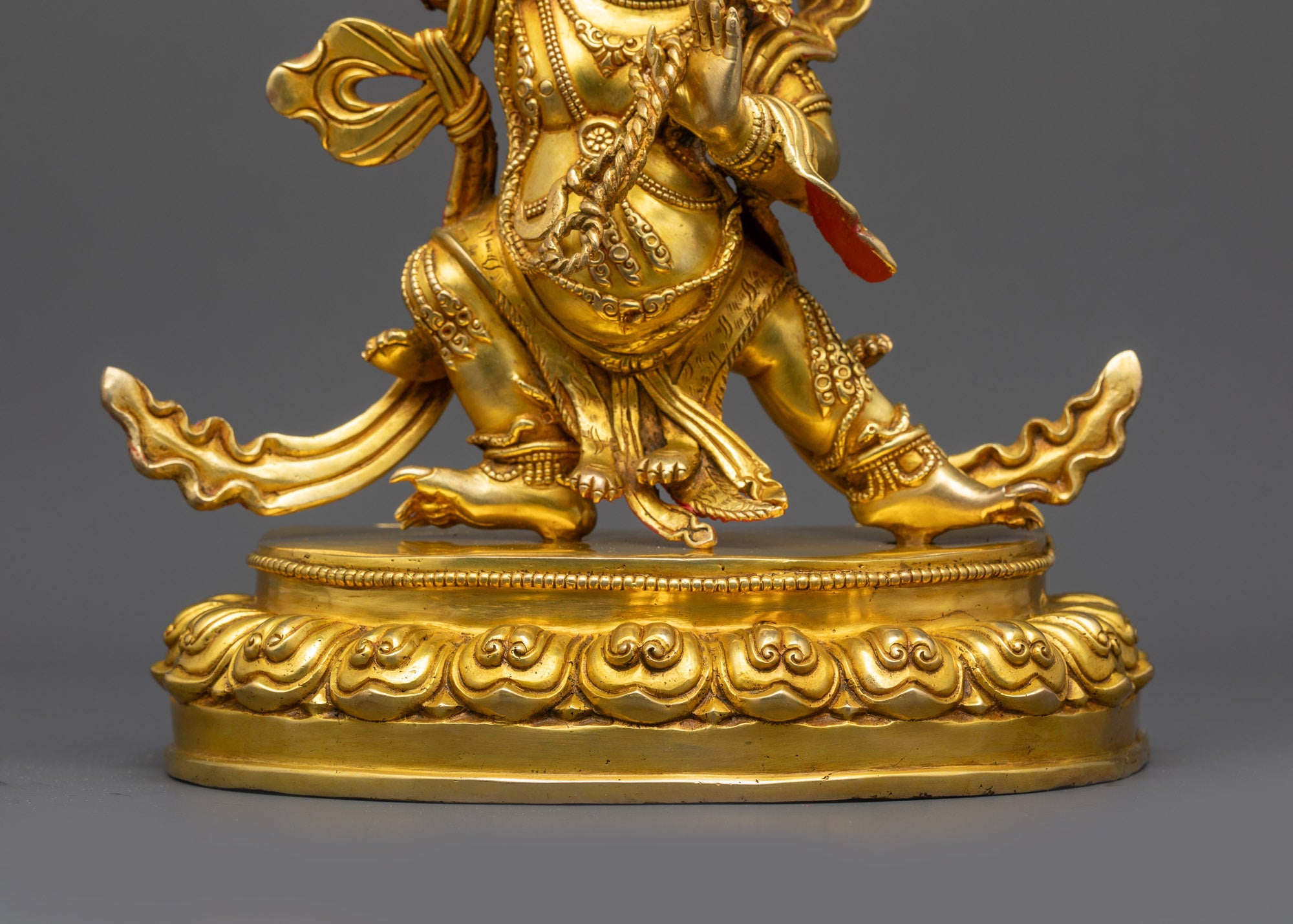 Buddhist Dharma Protector Deity Vajrapani Statue | Nepalese Craft