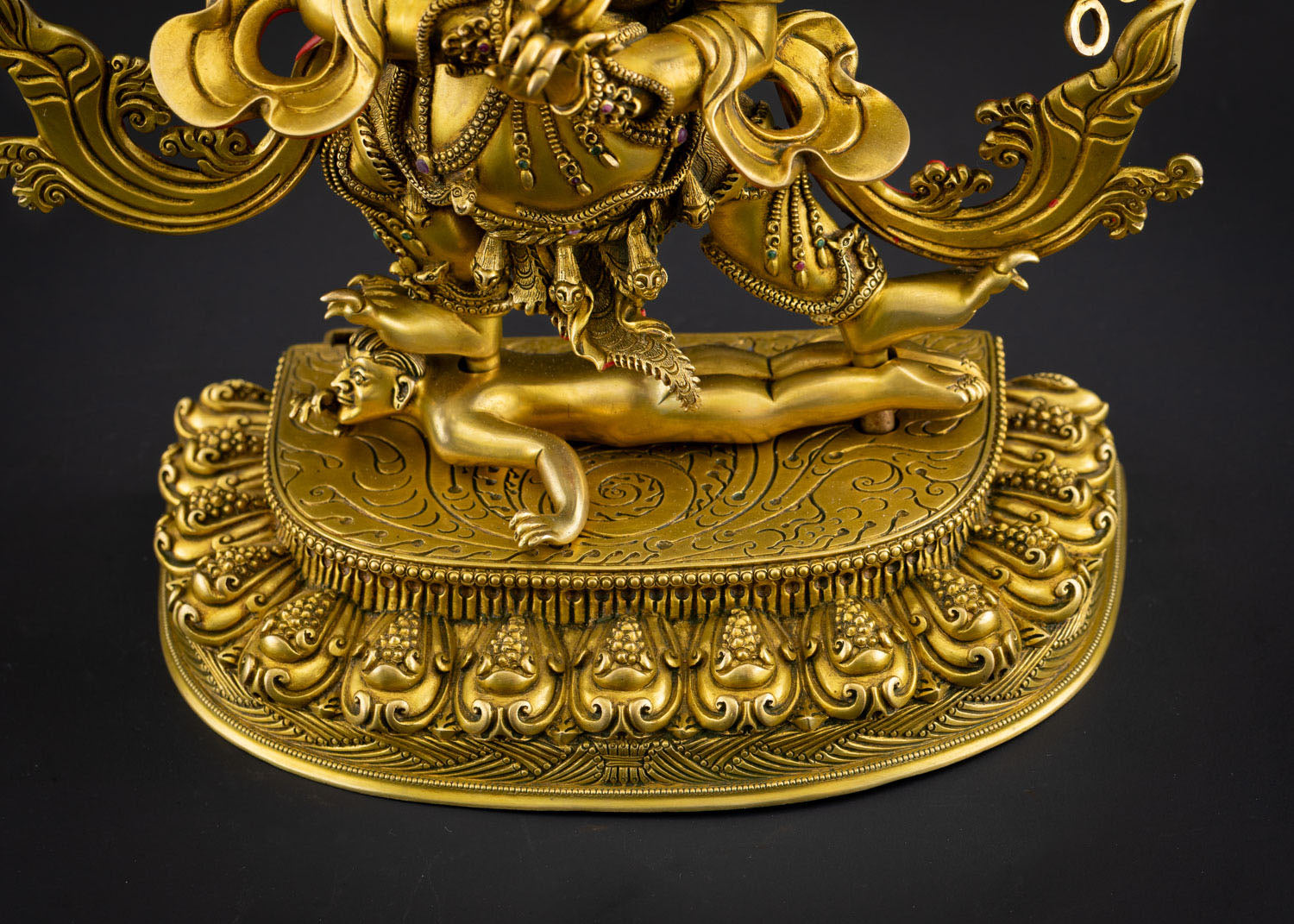 Four-Armed Vajrapani Statue | Masterpiece of Himalayan Sacred Art