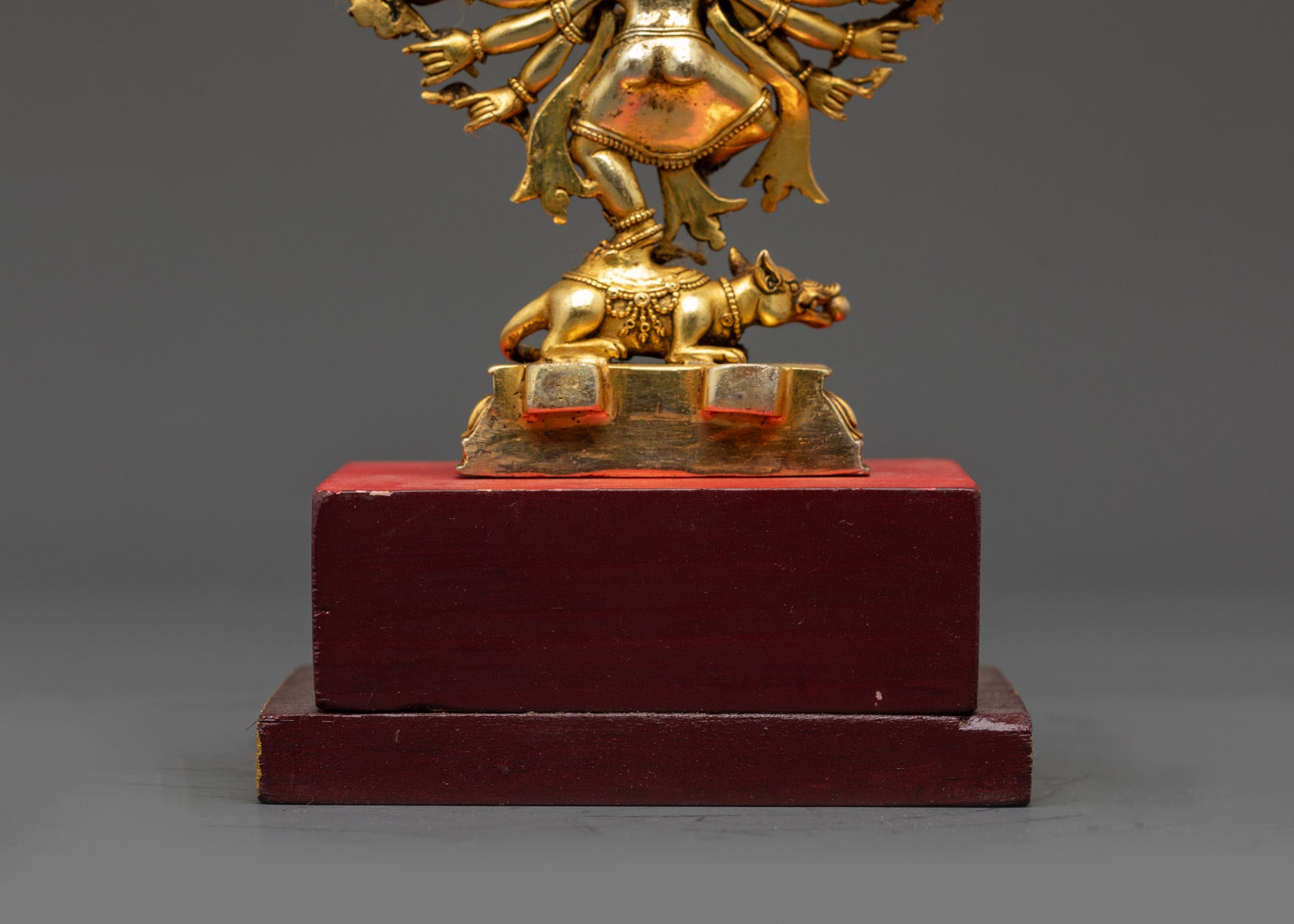 Sixteen Armed Dancing Ganesha Statue | Precision-Crafted Idol from Nepal