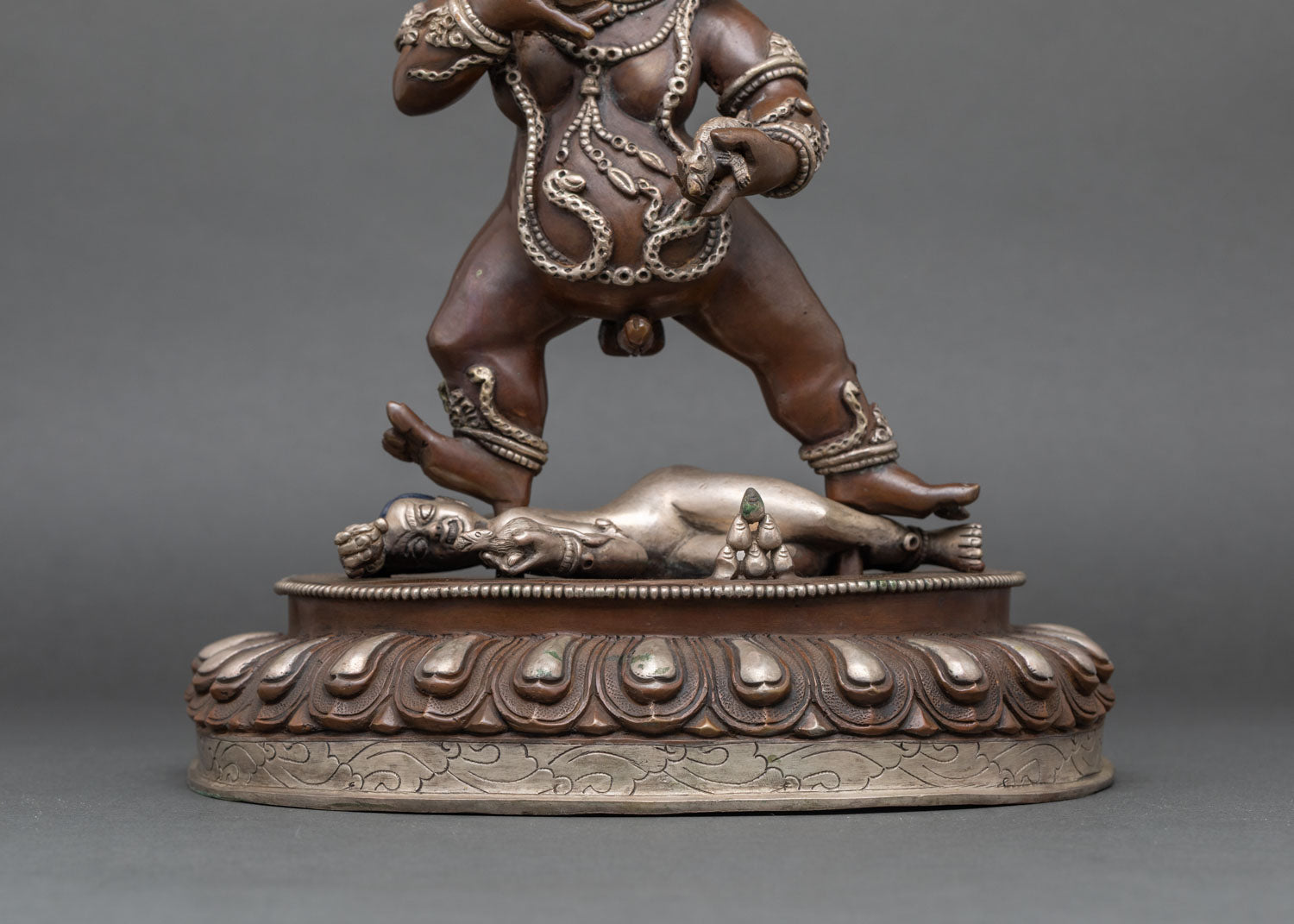 Black Dzambhala Statue | Handcrafted Nepalese Artwork