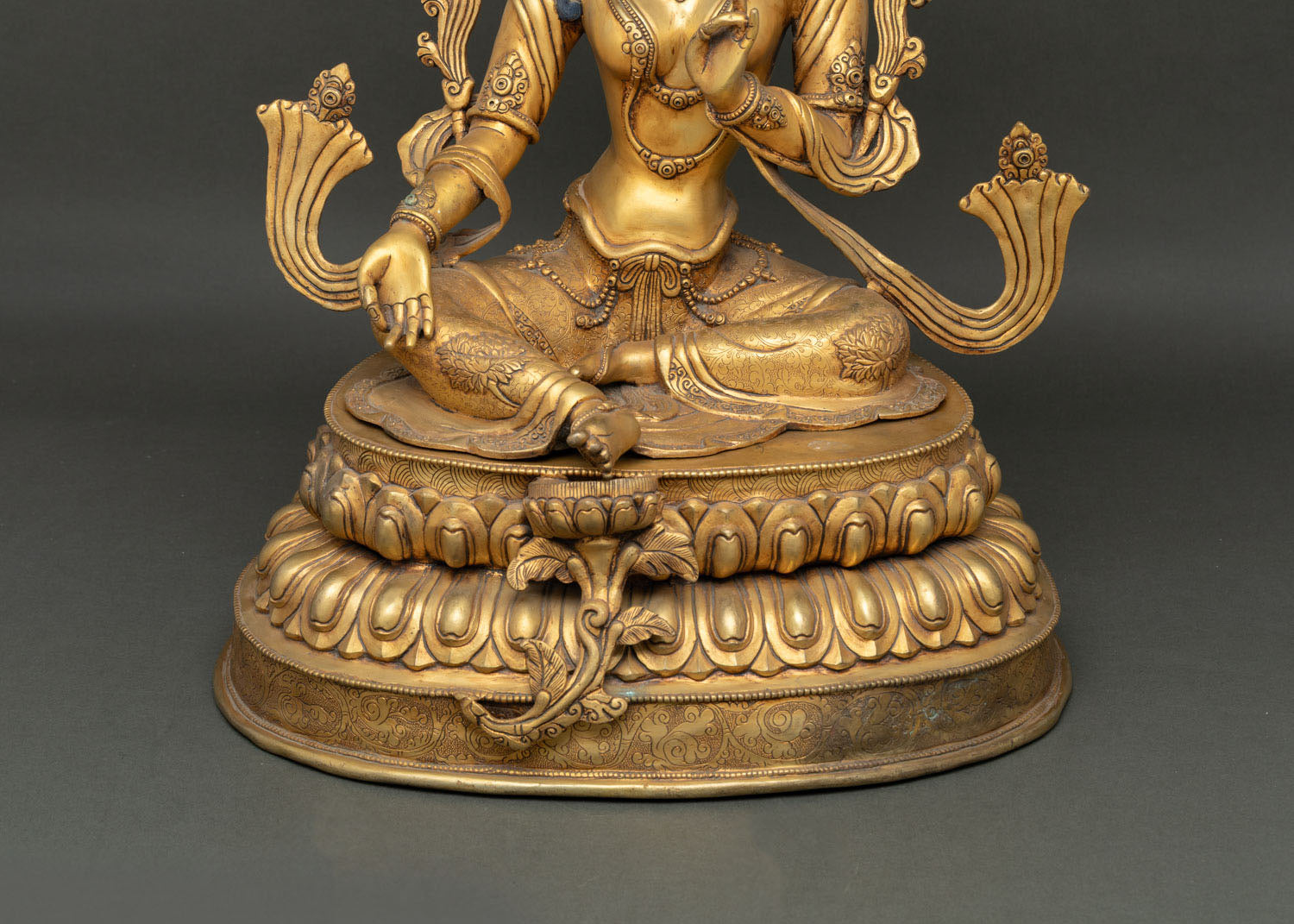 Green Tara Statue