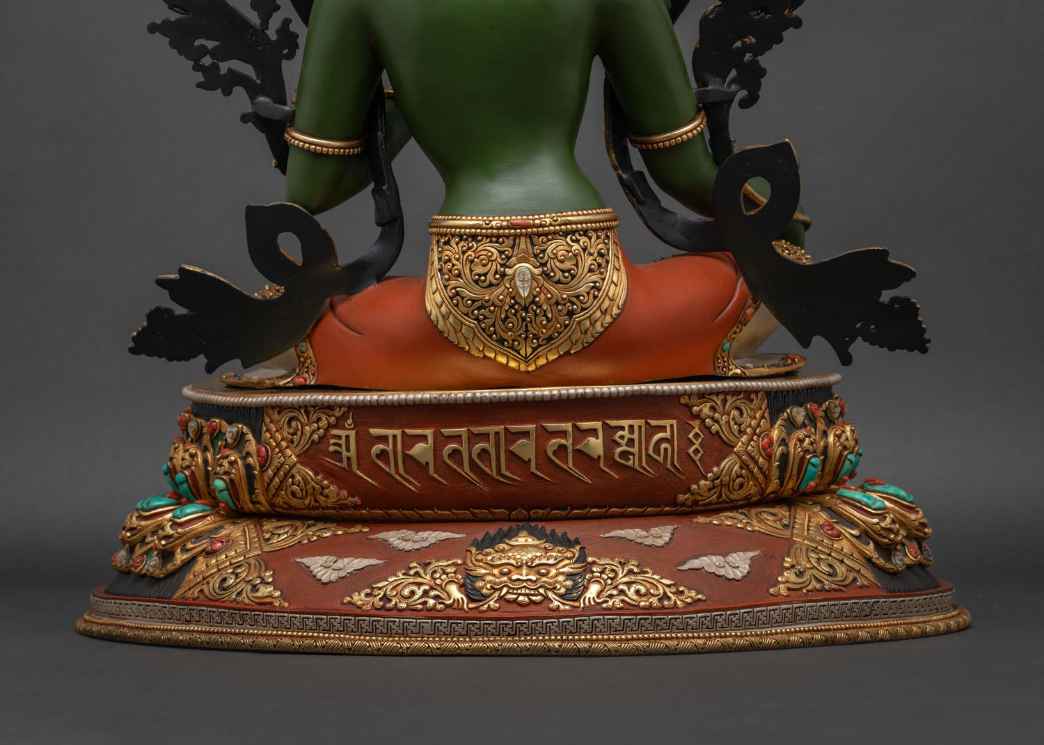 Mother Green Tara Statue | Tibetan Buddhist Icon of Compassion