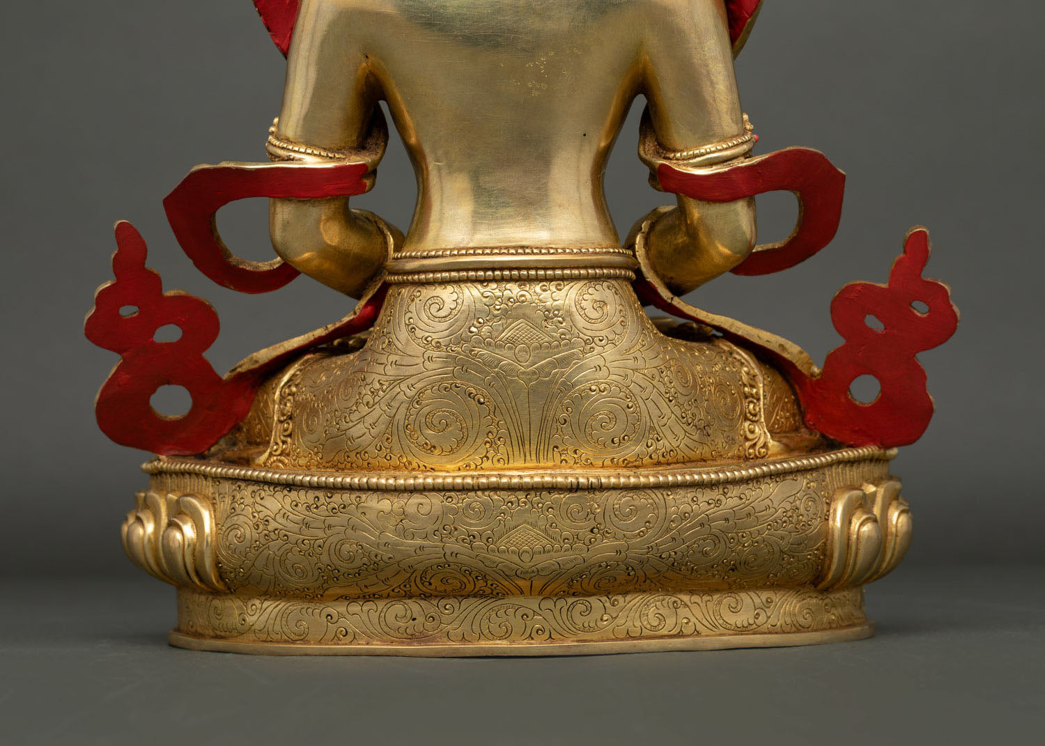Amitayus Statue with Long-Life Vase | Handmade in Nepal