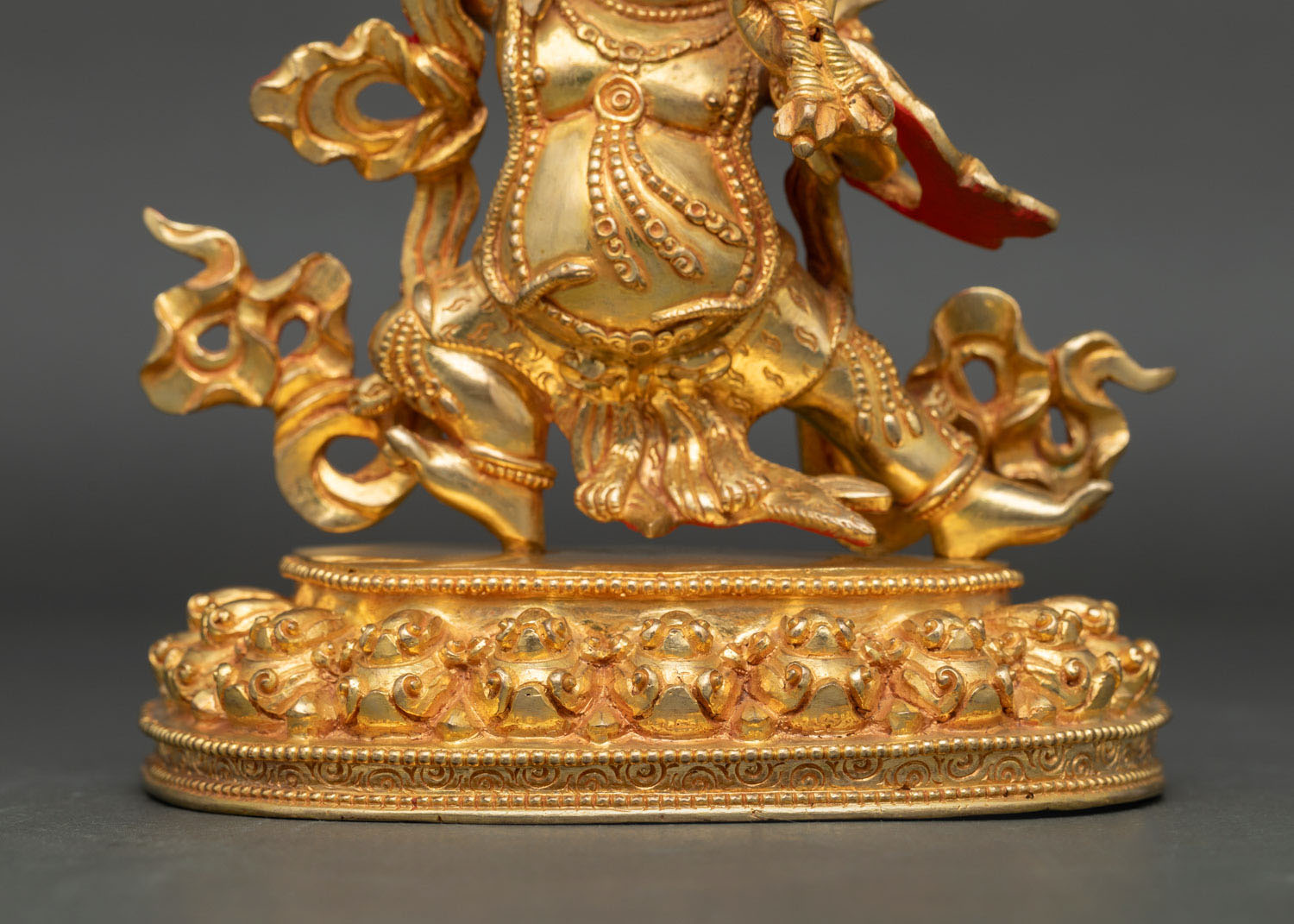 Guardian Deity Vajrapani Statue | Buddhist Sculpture for Altar