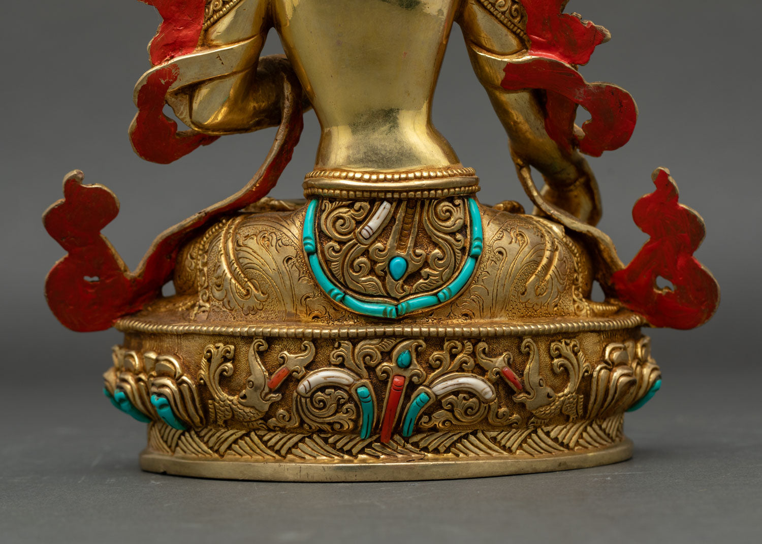 Beautiful White Tara Statue | Sacred Nepalese Meditation Deity