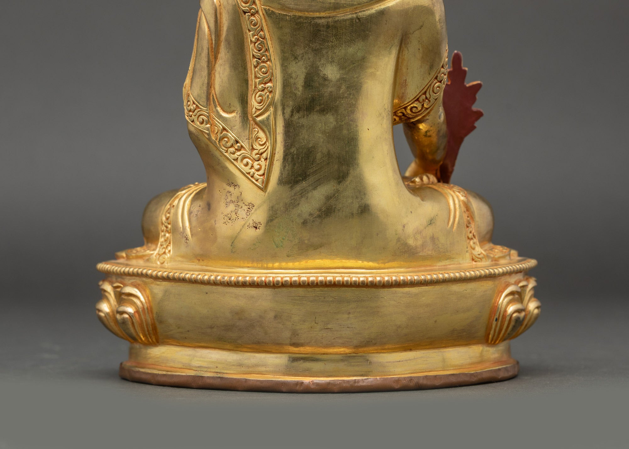 Medicine Buddha Statue | Nepalese Copper Sculpture for Healing & Devotion