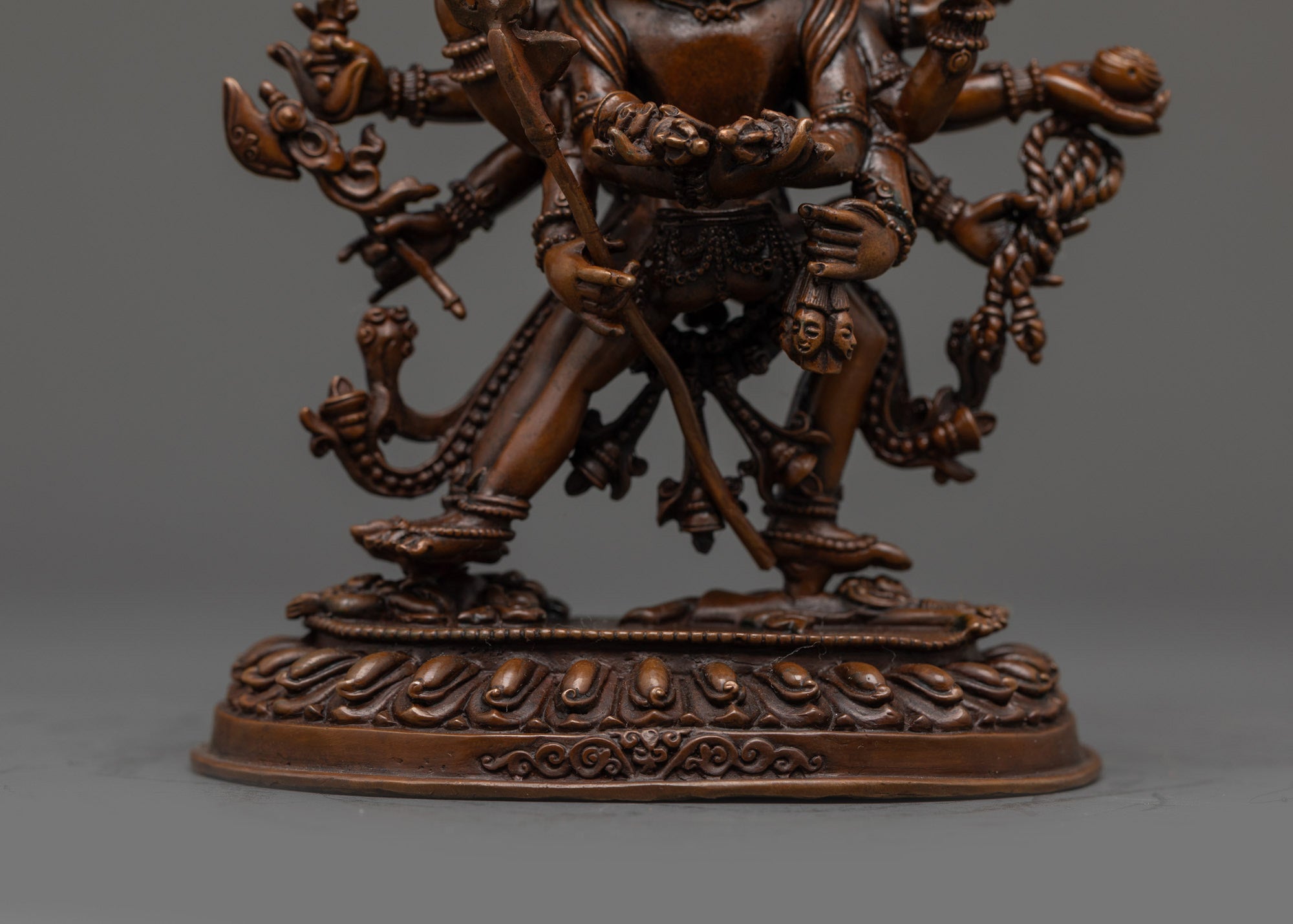 Authentic Chakrasamvara Statue | Machine-Crafted Buddhist Sculpture