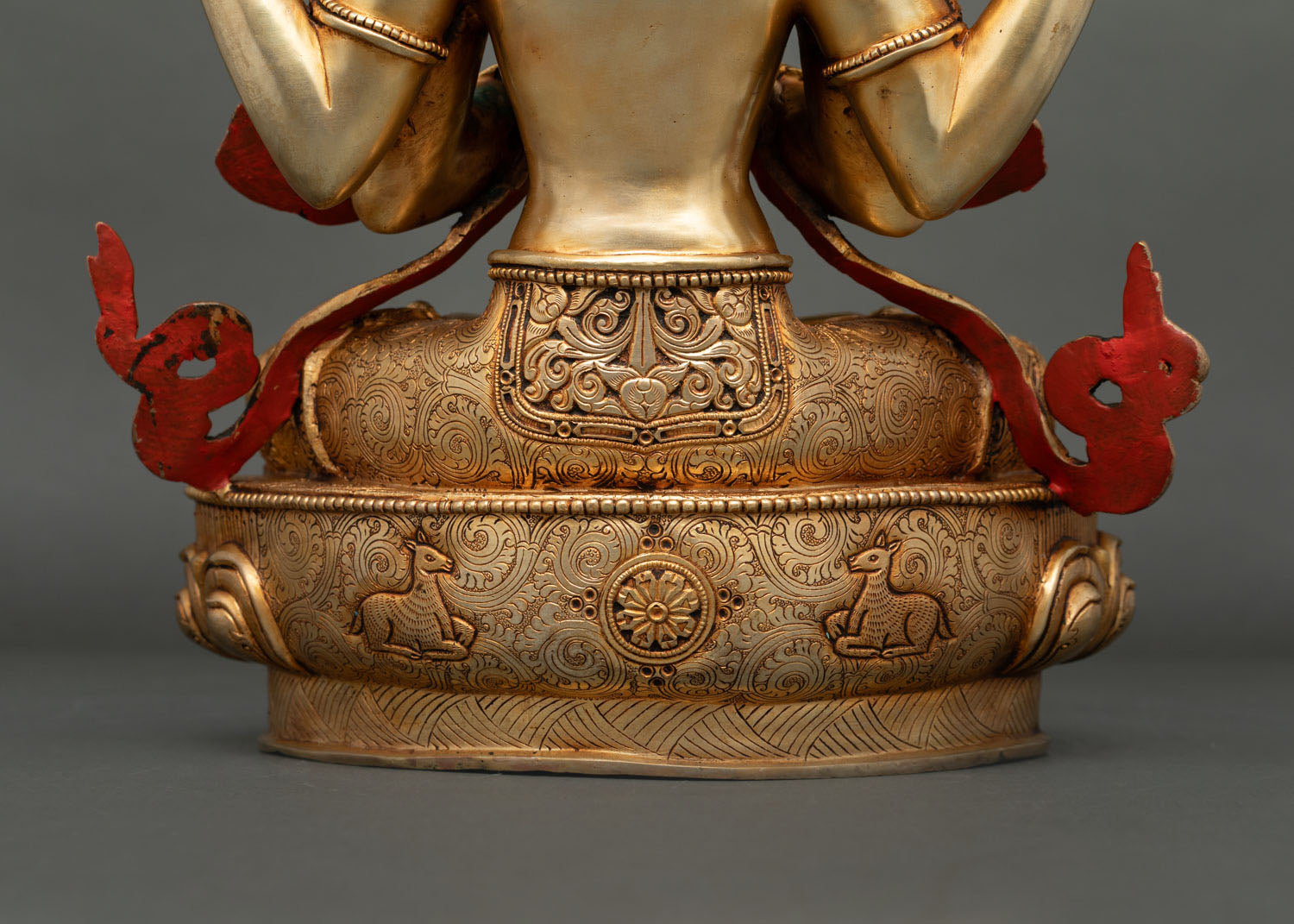 Chenrezig Statue | Nepalese Lost Wax Copper Art