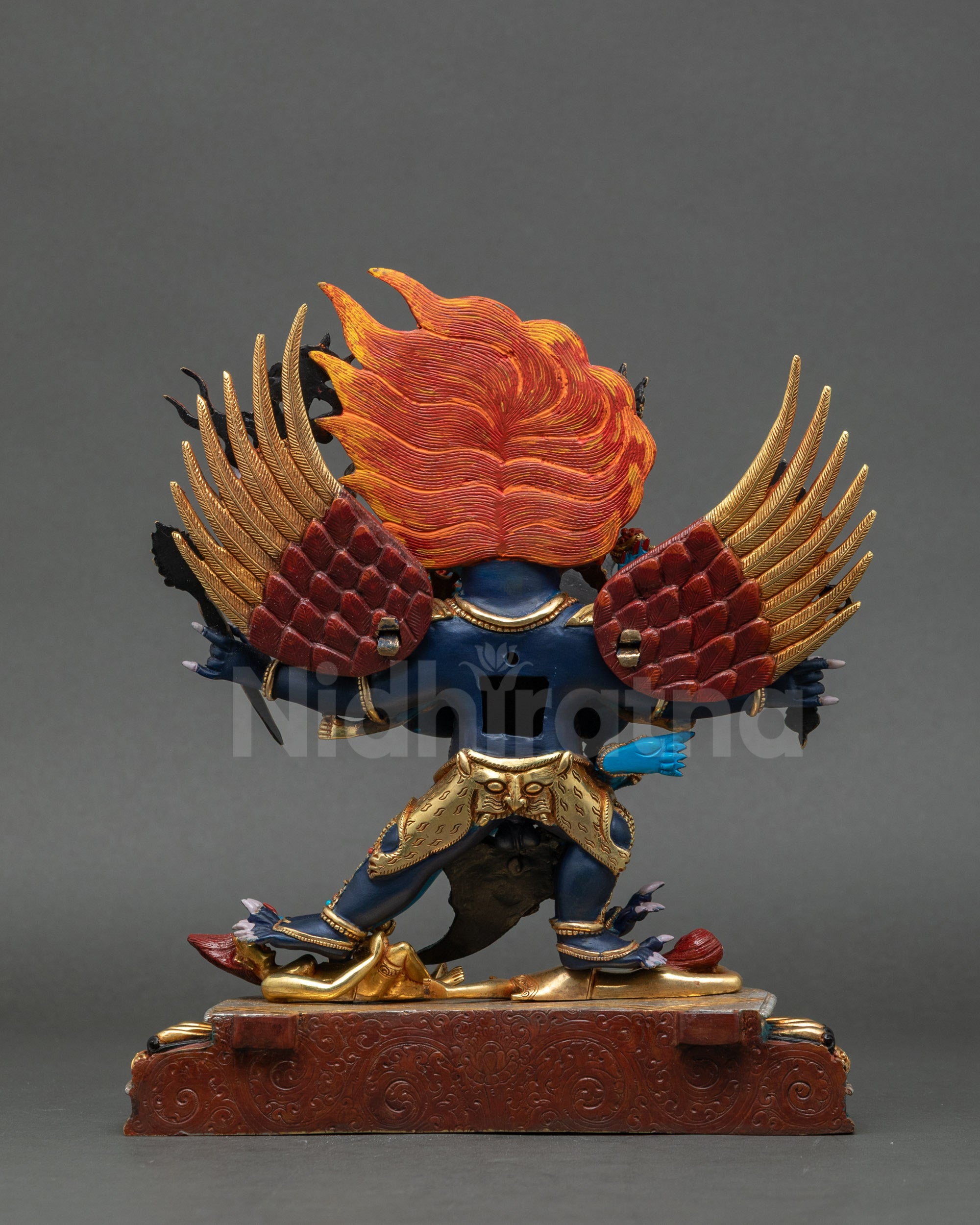Tibetan Hayagriva Statue | Wrathful Protector of Wisdom from Nepal