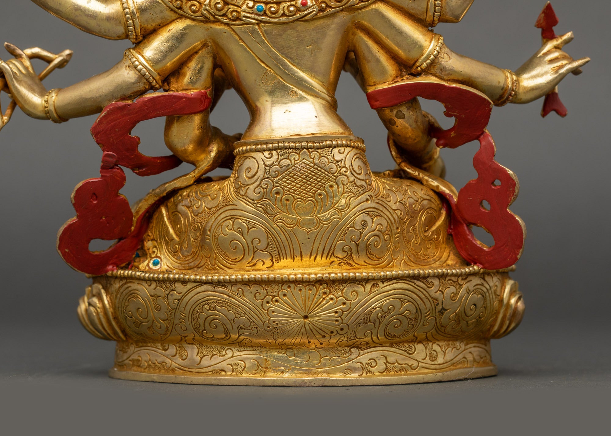 Ushnishavijaya Buddhist Statue | Wrathful Protector for Meditation Altar