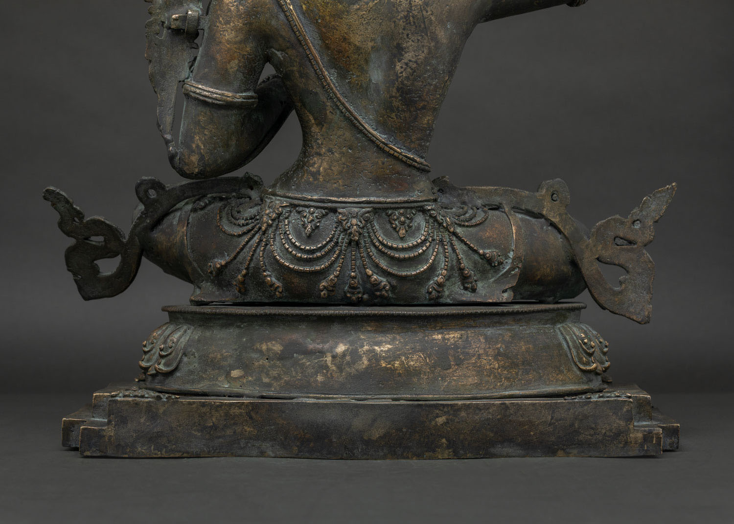 Solid Bronze Manjushree Figurine | Lord of Enlightened Wisdom