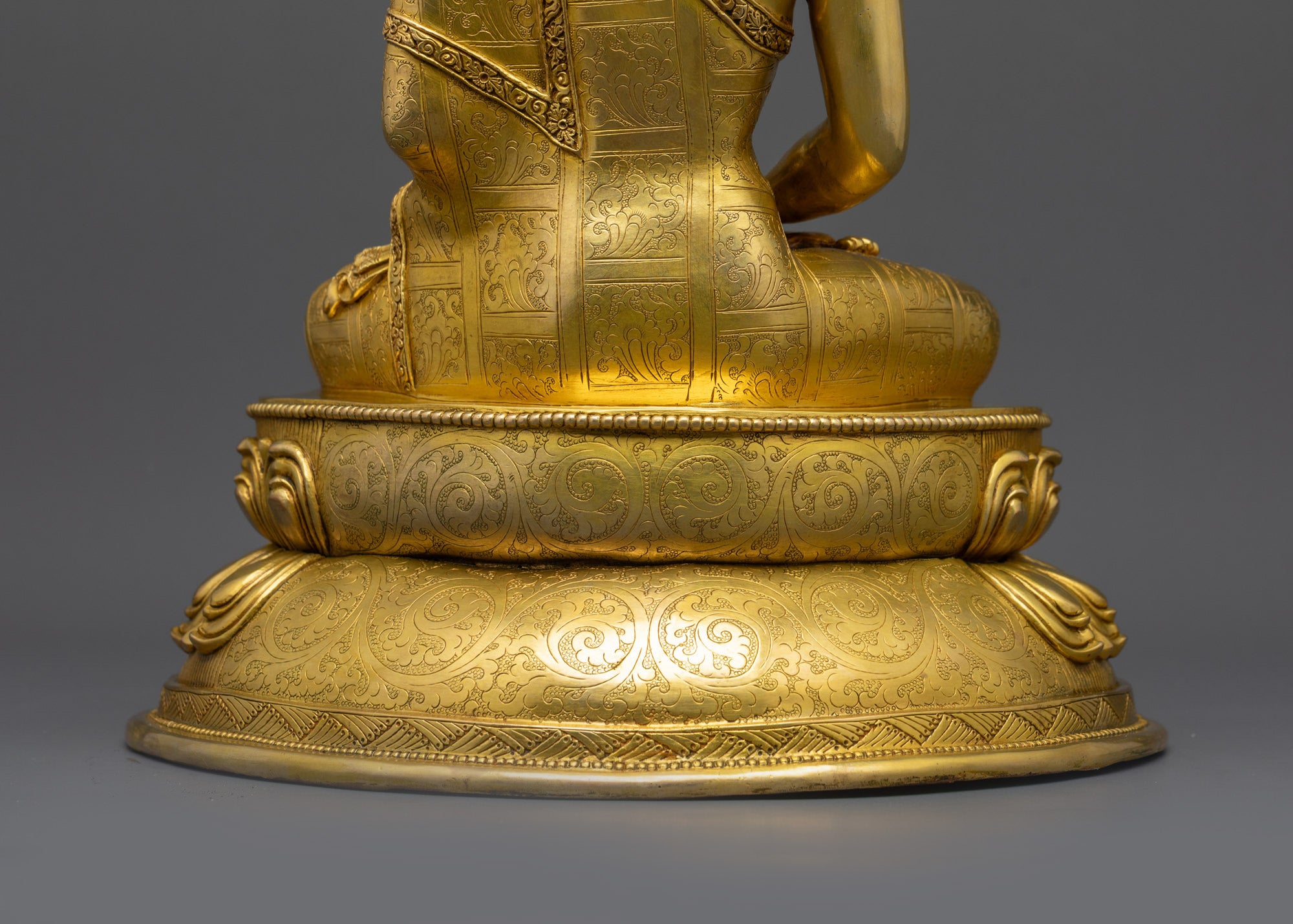Exquisite Amitabha Buddha Statue | Artisan Crafted Devotional Sculpture