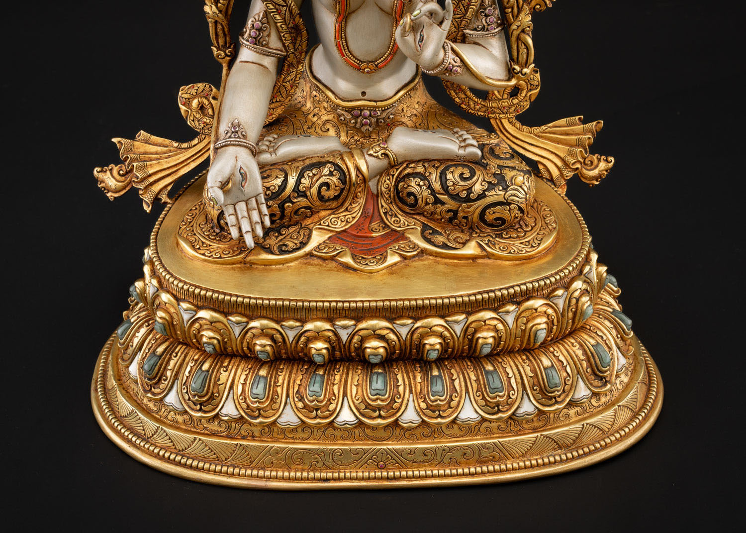 White Tara Statue | Buddhist Art of Compassion and Longevity