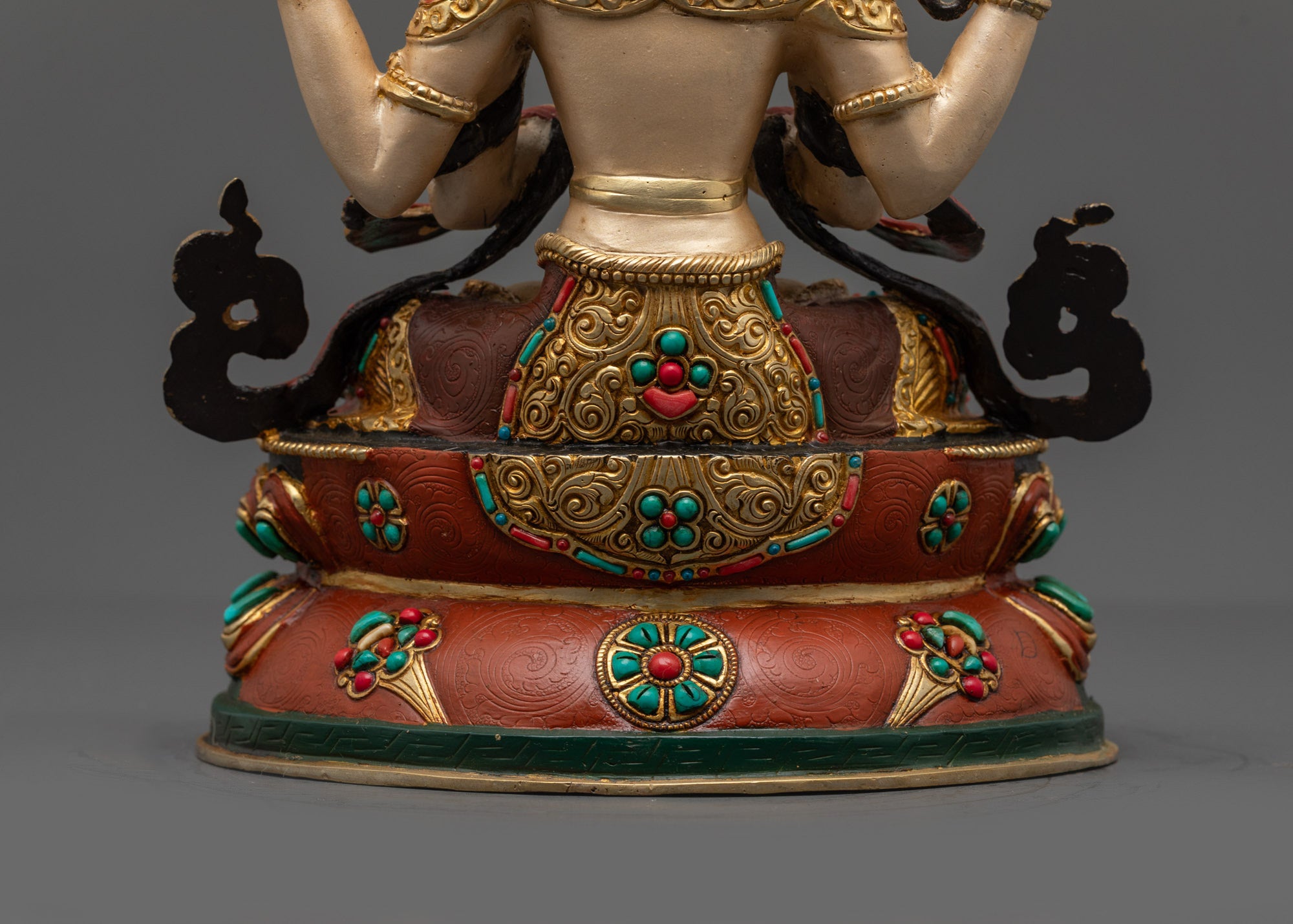 Nepalese Chenrezig Statue | Handcrafted Nepalese Buddha of Compassion