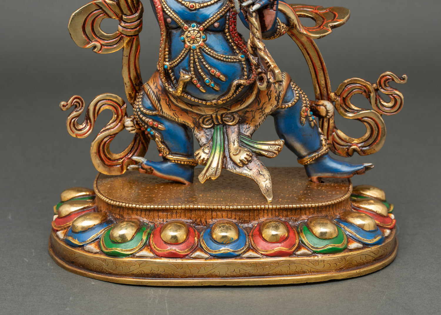Statue of Thunderbolt Holder Vajrapani | Handmade Nepalese Art