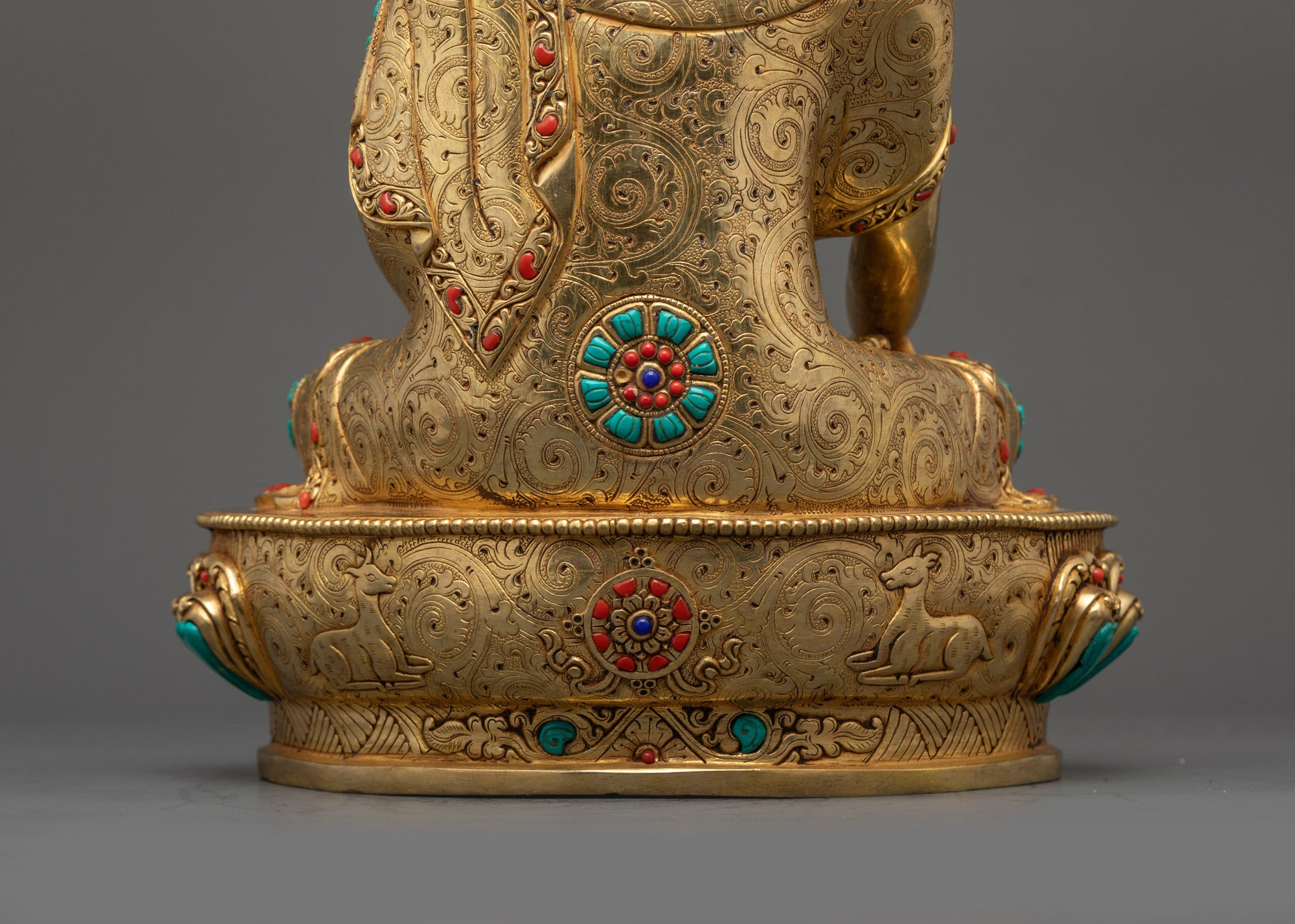 Tibetan Jowo Rinpoche Buddha Statue | Exquisite Handmade Tibetan Altar