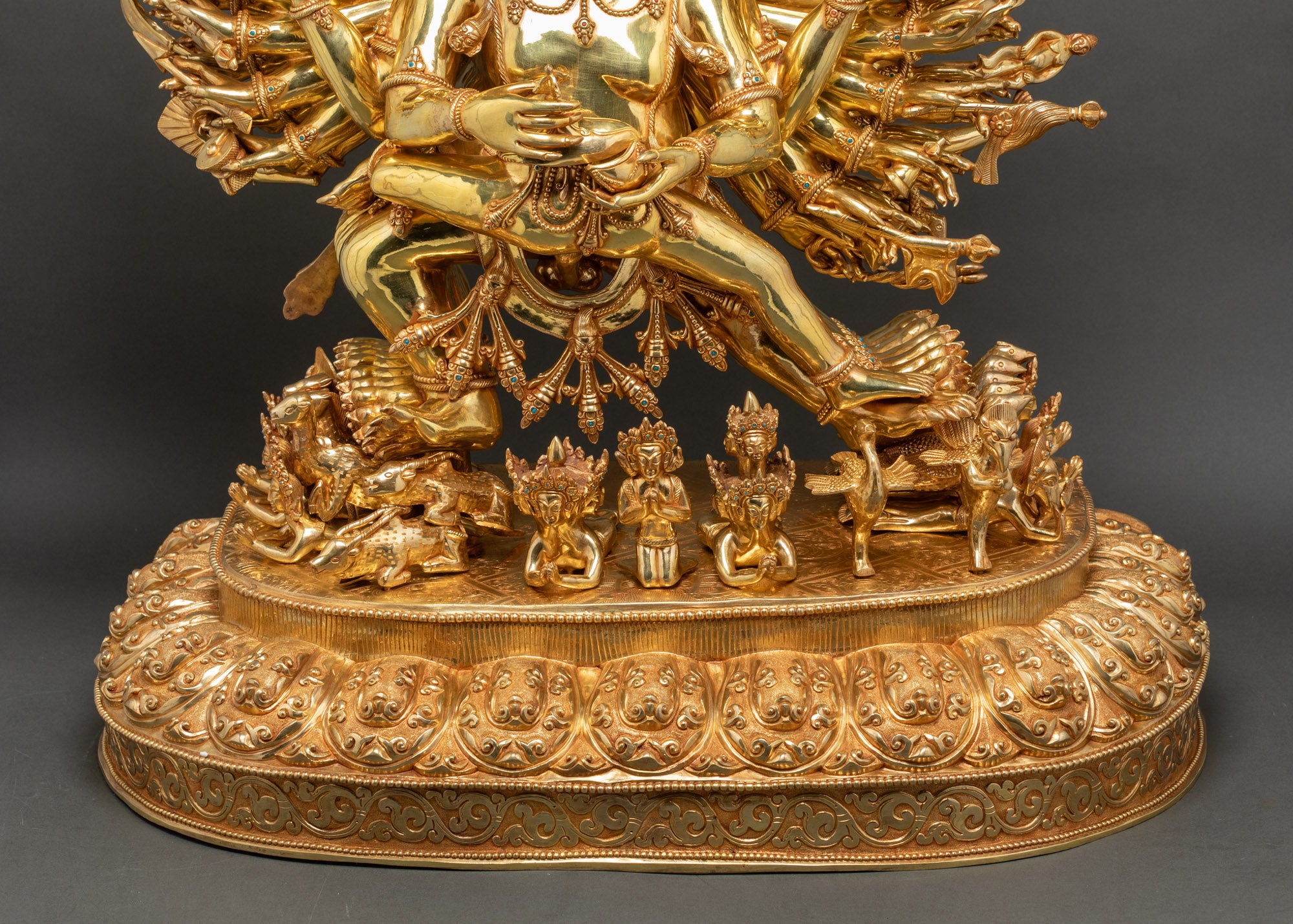 Dorje Jigje Yab-Yum Statue from Nepal | Tibetan Buddhist Artwork