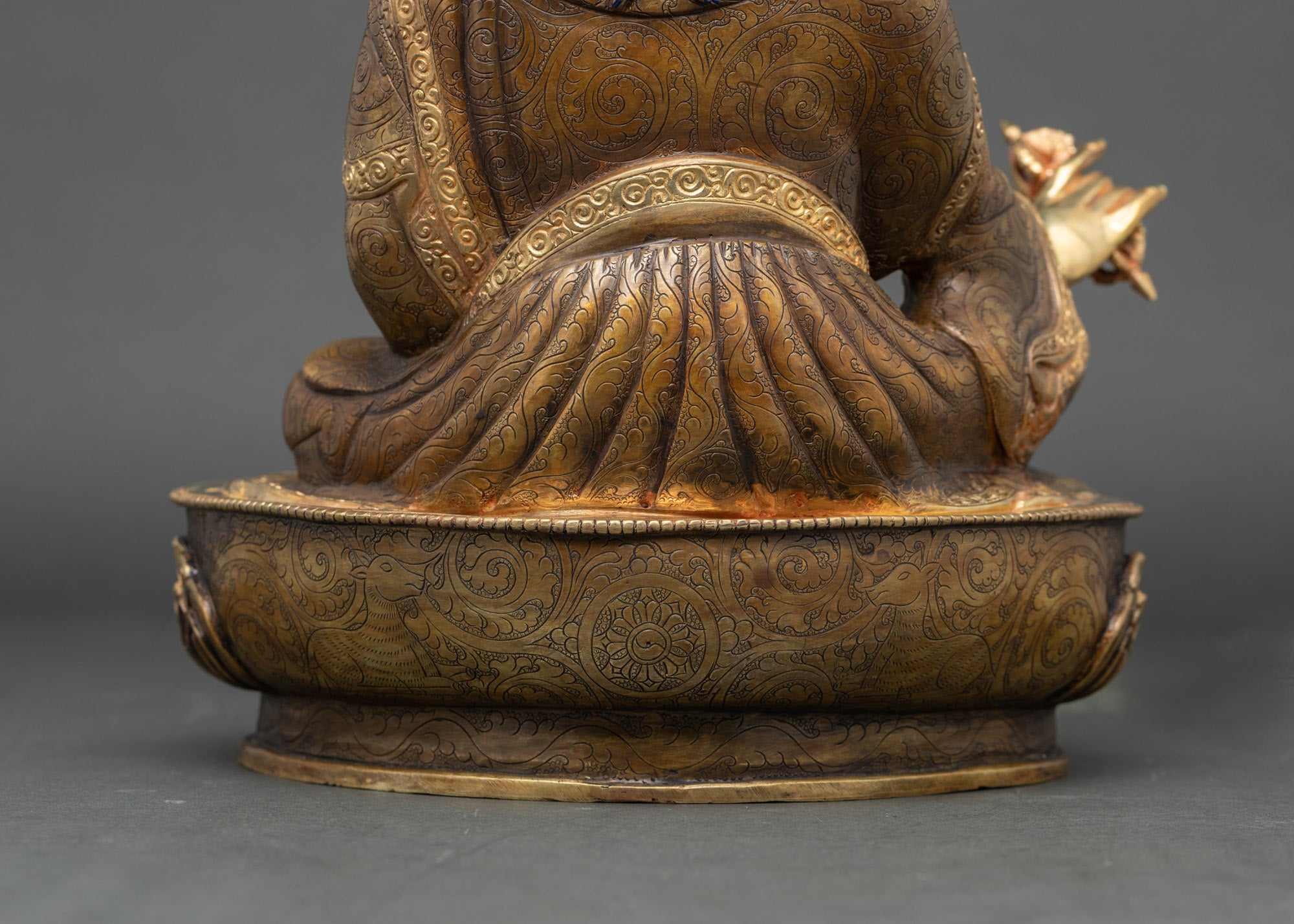 Exquisite Guru Rinpoche Statue | Traditional Nepalese Handcrafted Art