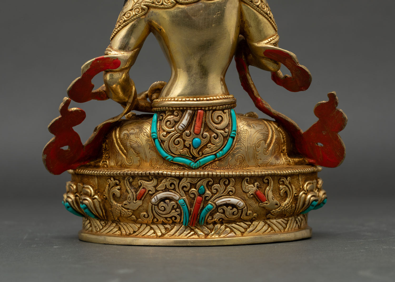 Buddhist Dorje Sempa Sculpture - Handcrafted in Nepal