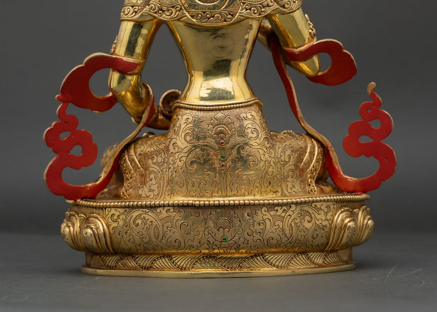 Vajrasattva Statue | 24K Gold Fire-Gilded Copper Artwork
