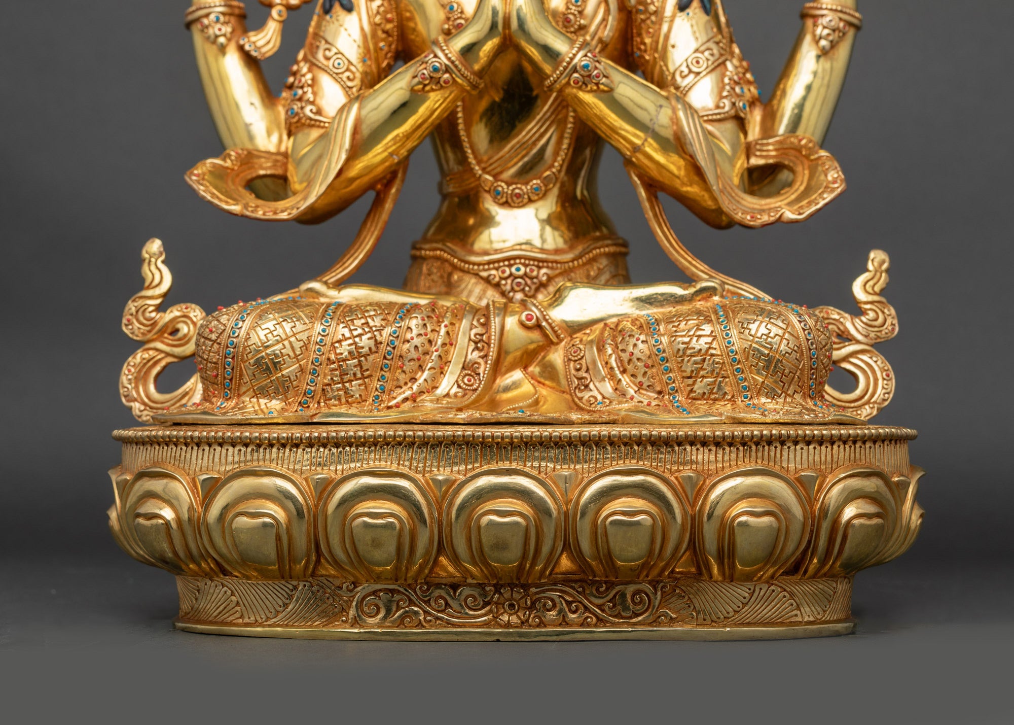 Avalokiteshvara (Chenrezig) Statue for Meditation & Spiritual Practice
