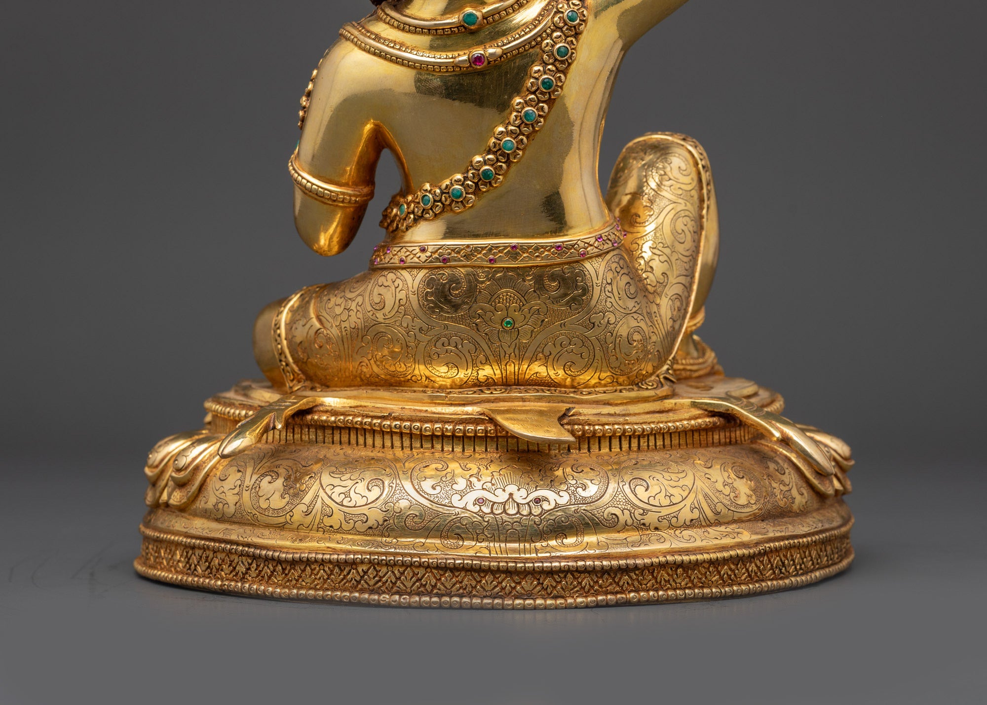 Mahasiddha Virupa Statue | Traditional Himalayan Buddhist Sage Sculpture