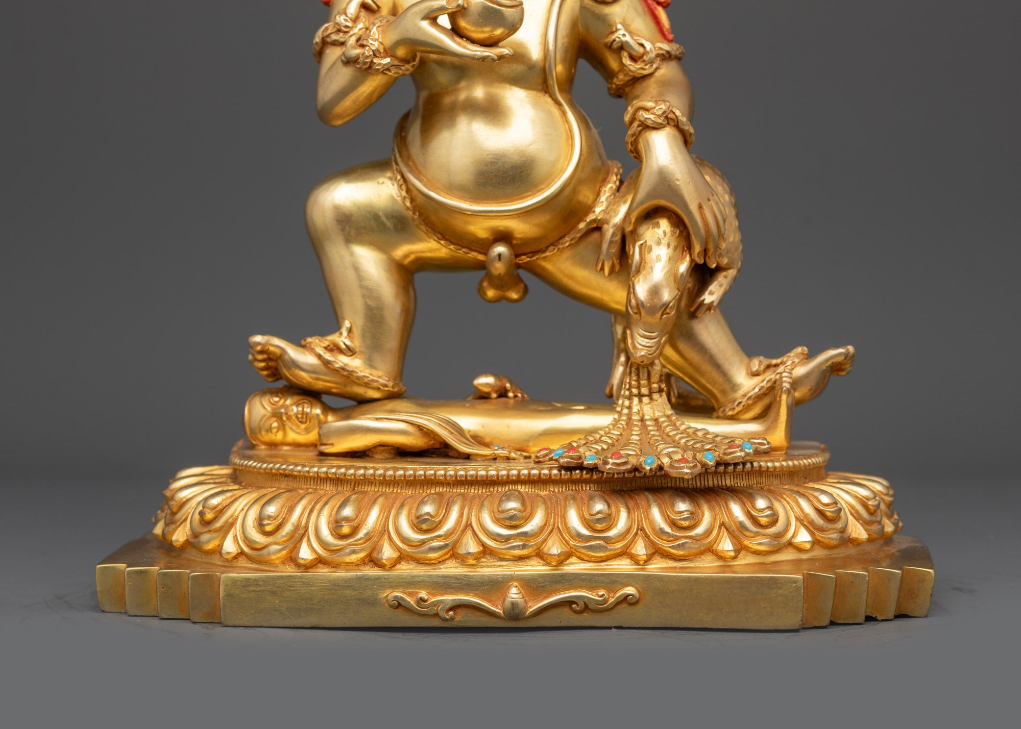 Shop Tibetan Black Dzambhala Buddha Statue to Attract Abundance